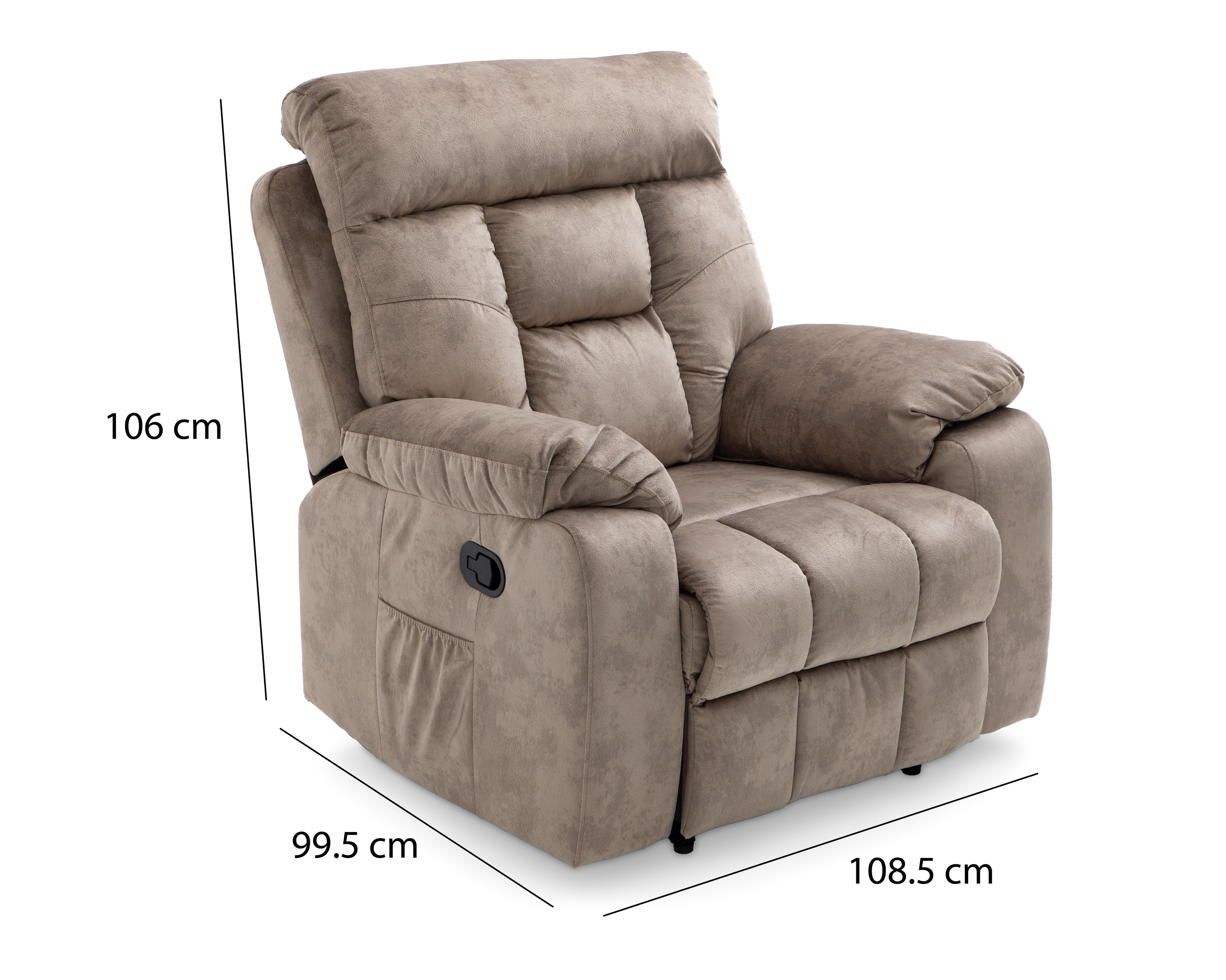 Foto 7 pulgar | Foto 6 | Sillón Reclinable Brock Café