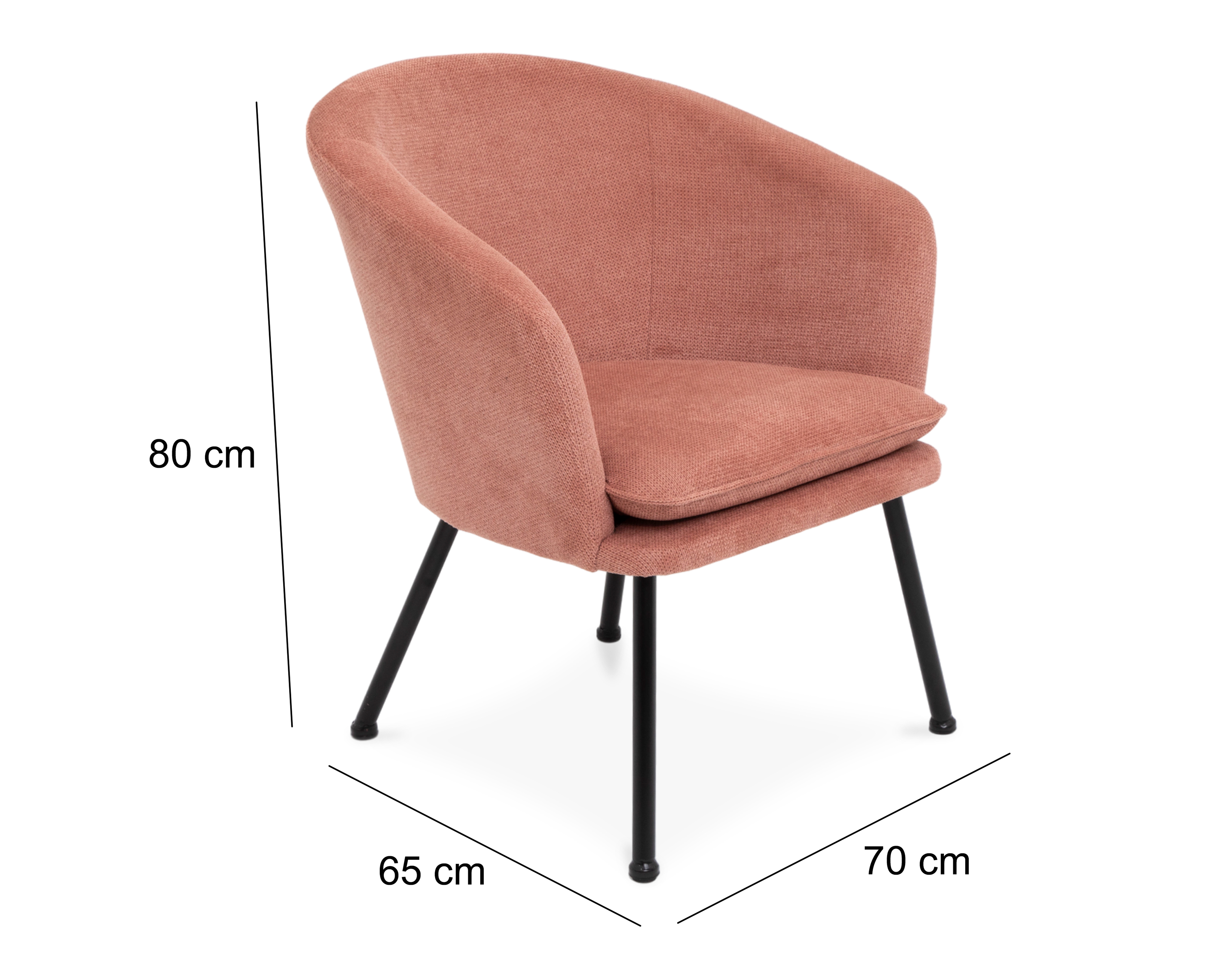 Foto 8 pulgar | Foto 7 | Sillón Serena Rosa
