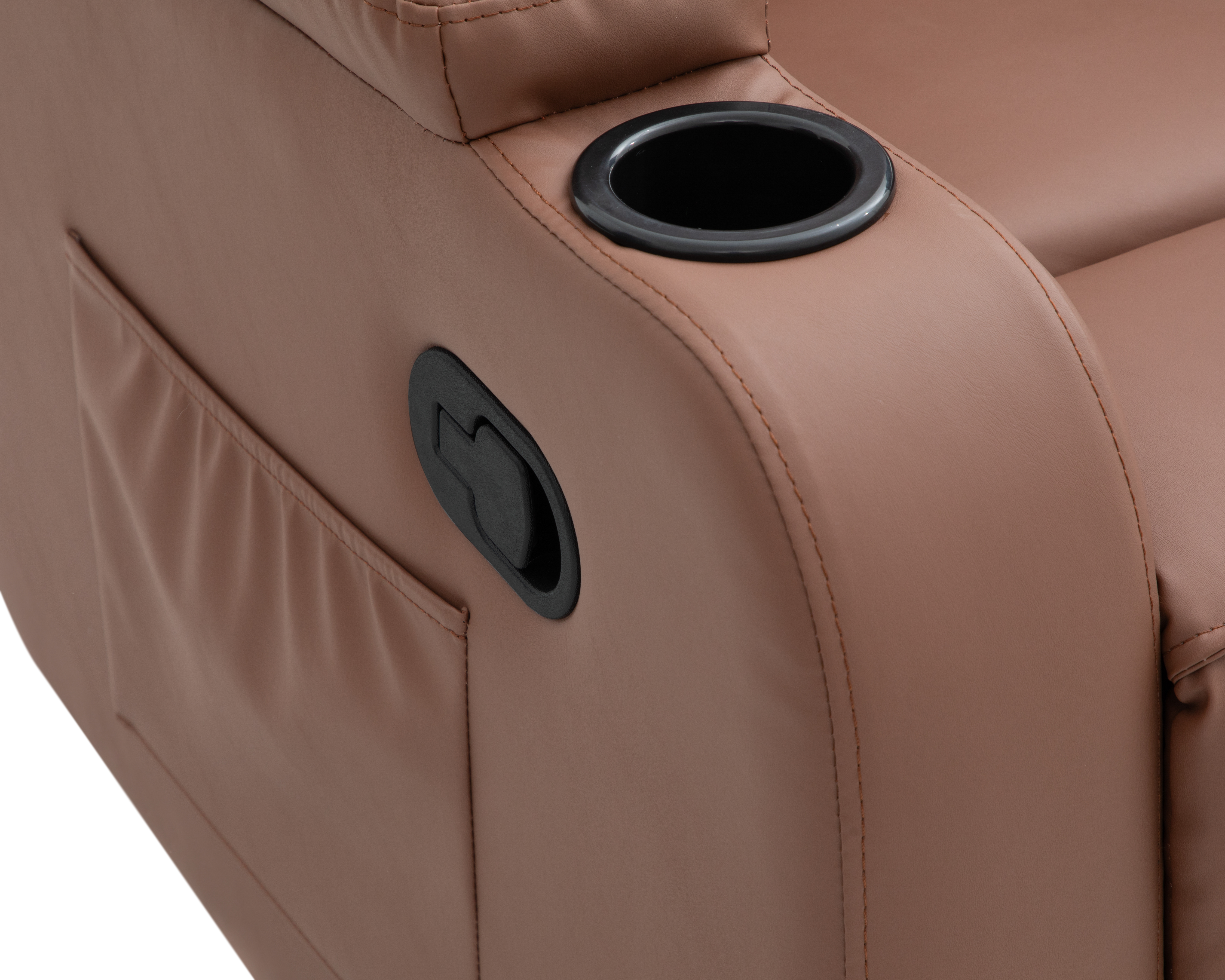 Foto 5 | Foto 5 | Sillón Reclinable Adrian Café
