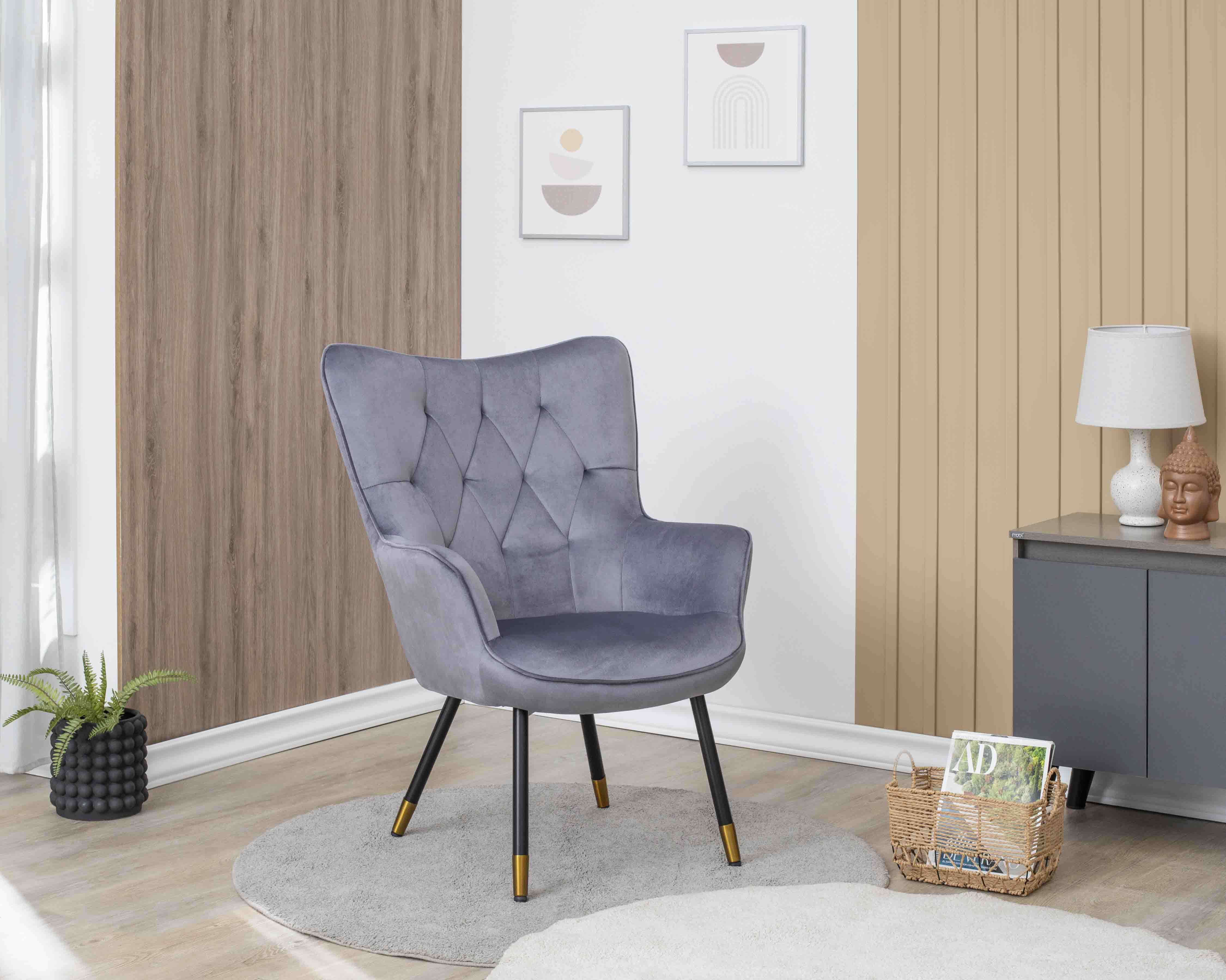 Foto 1 | Foto 1 | Sillón Ocasional Martin Gris