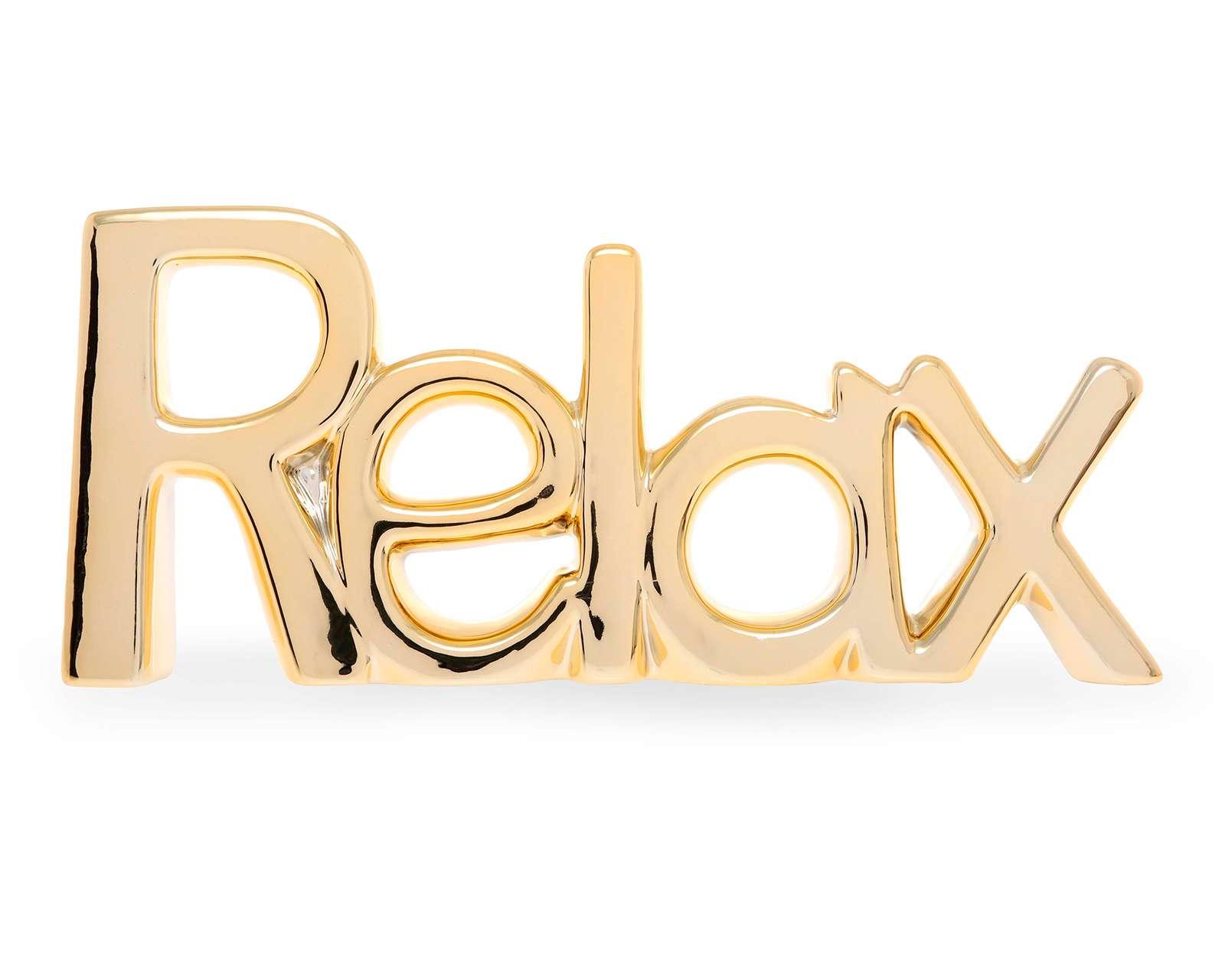 Foto 1 | Foto 1 | Escultura Relax Gold