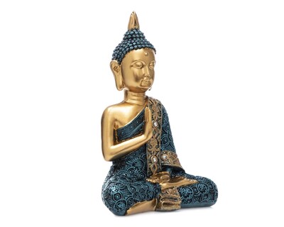 Foto 1 | Foto 1 | Escultura Buda Gold