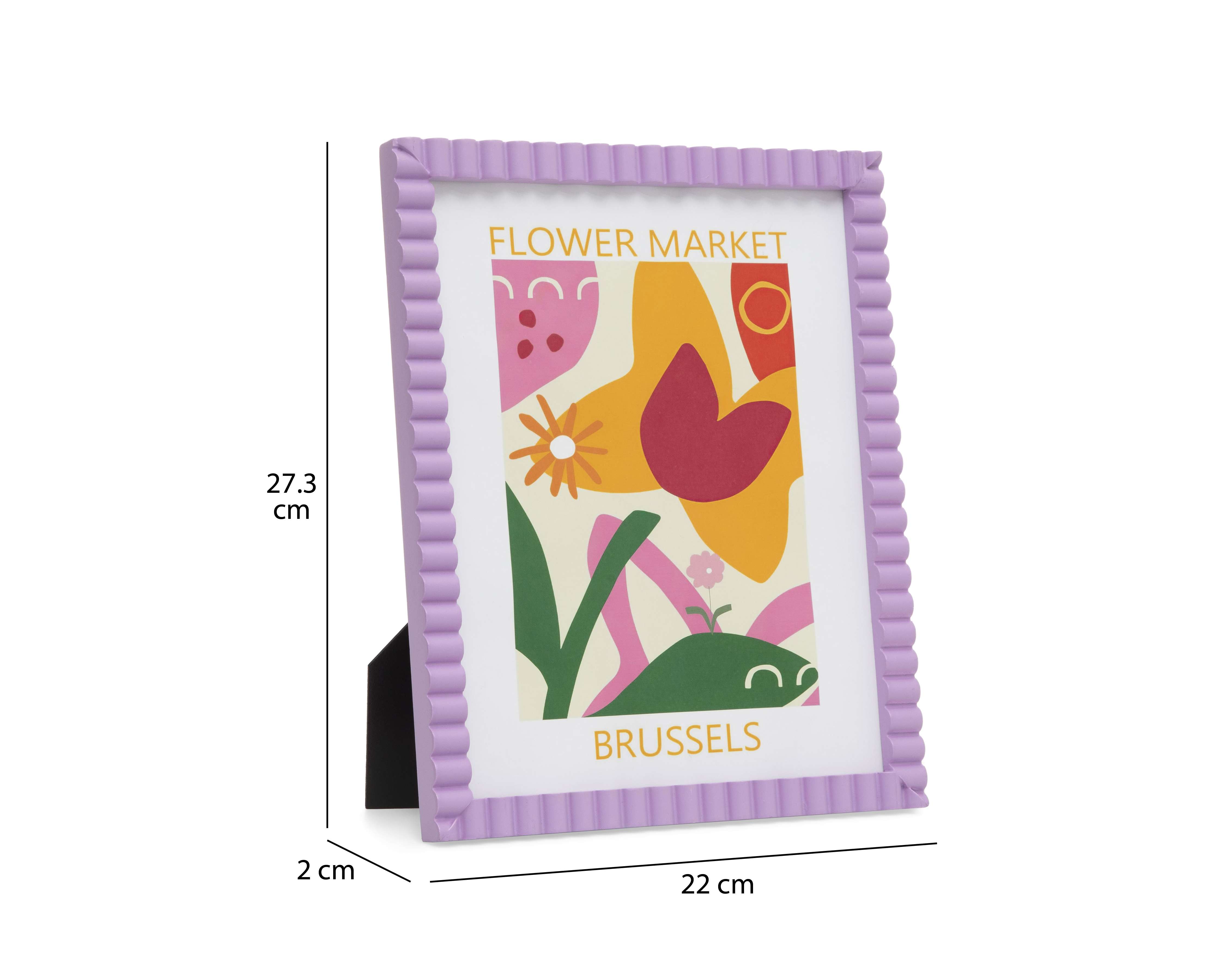 Foto 5 pulgar | Foto 4 | Portarretrato de Madera Industrializada 8 x 10"