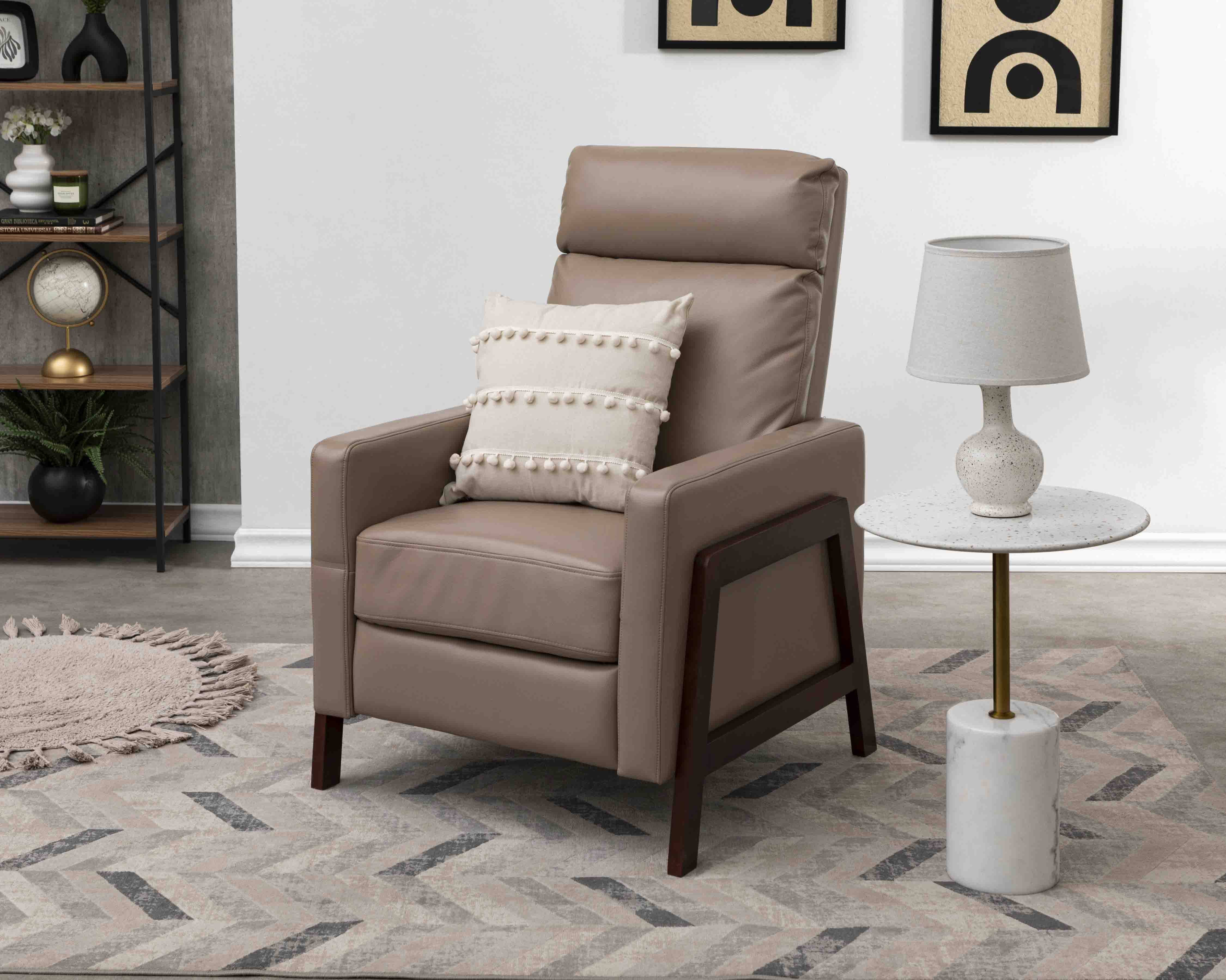 Sillón reclinable Nick Beige