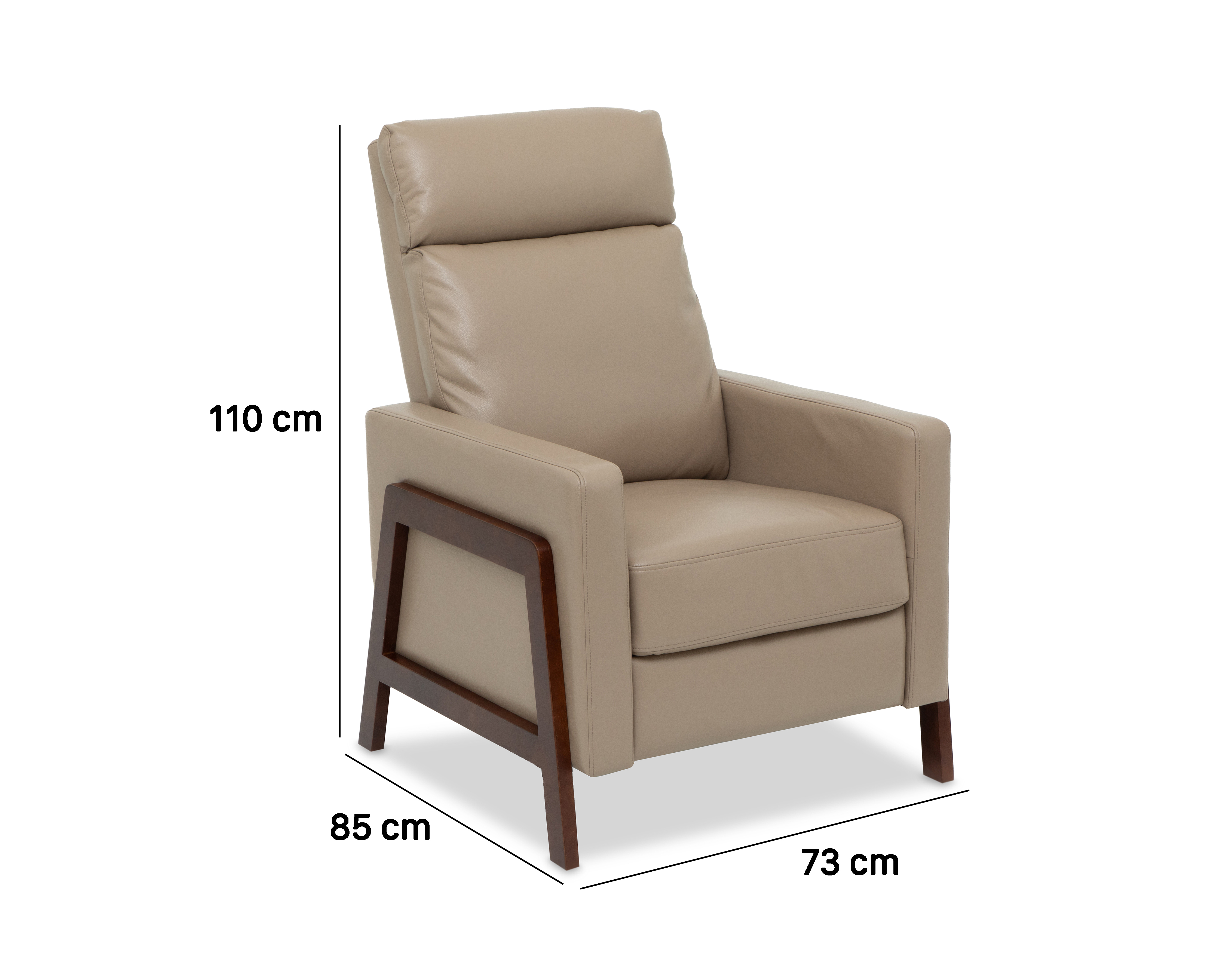 Foto 7 | Foto 7 | Sillón reclinable Nick Beige