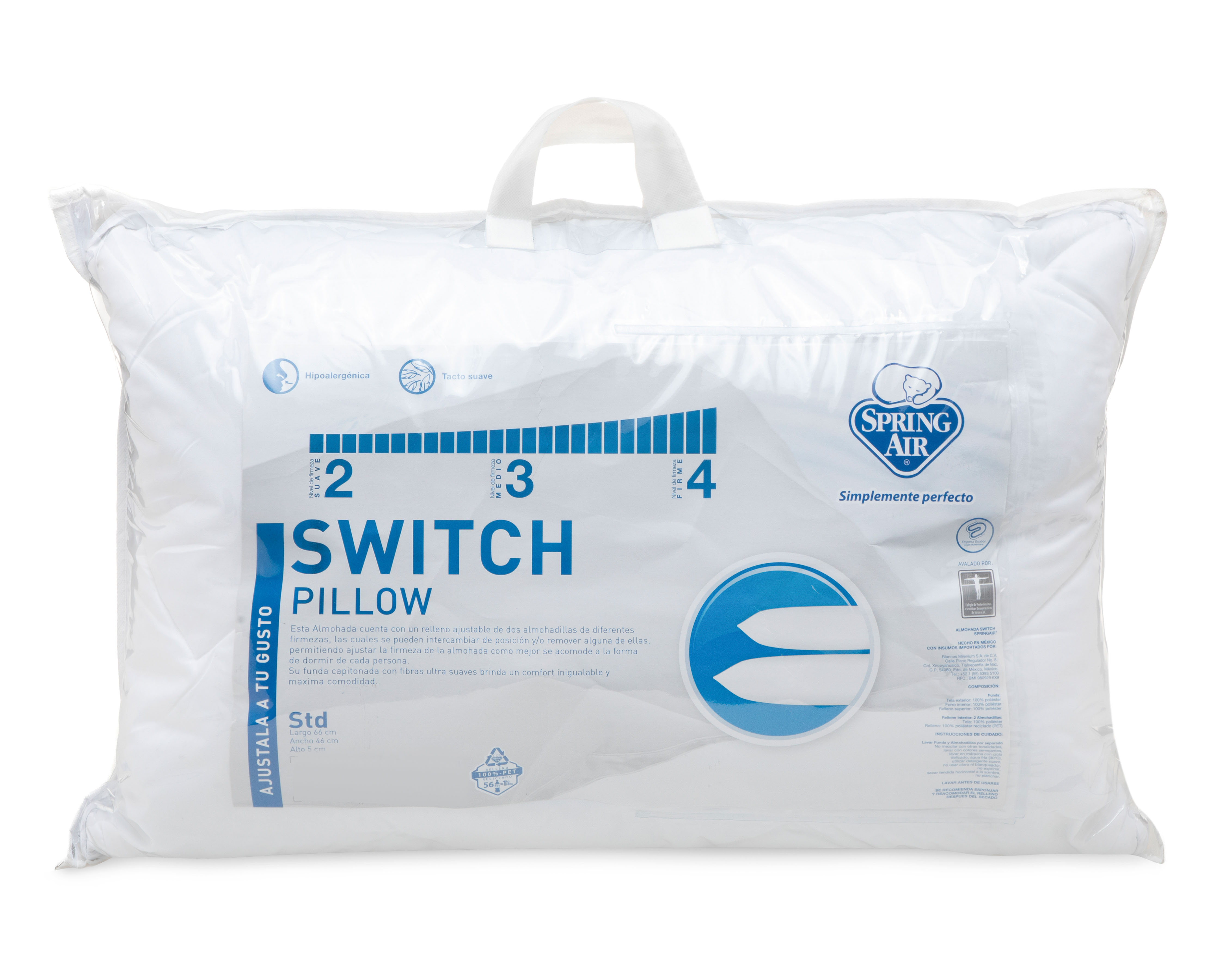 Foto 6 pulgar | Foto 5 | Almohada Spring Air Switch Estándar Suave