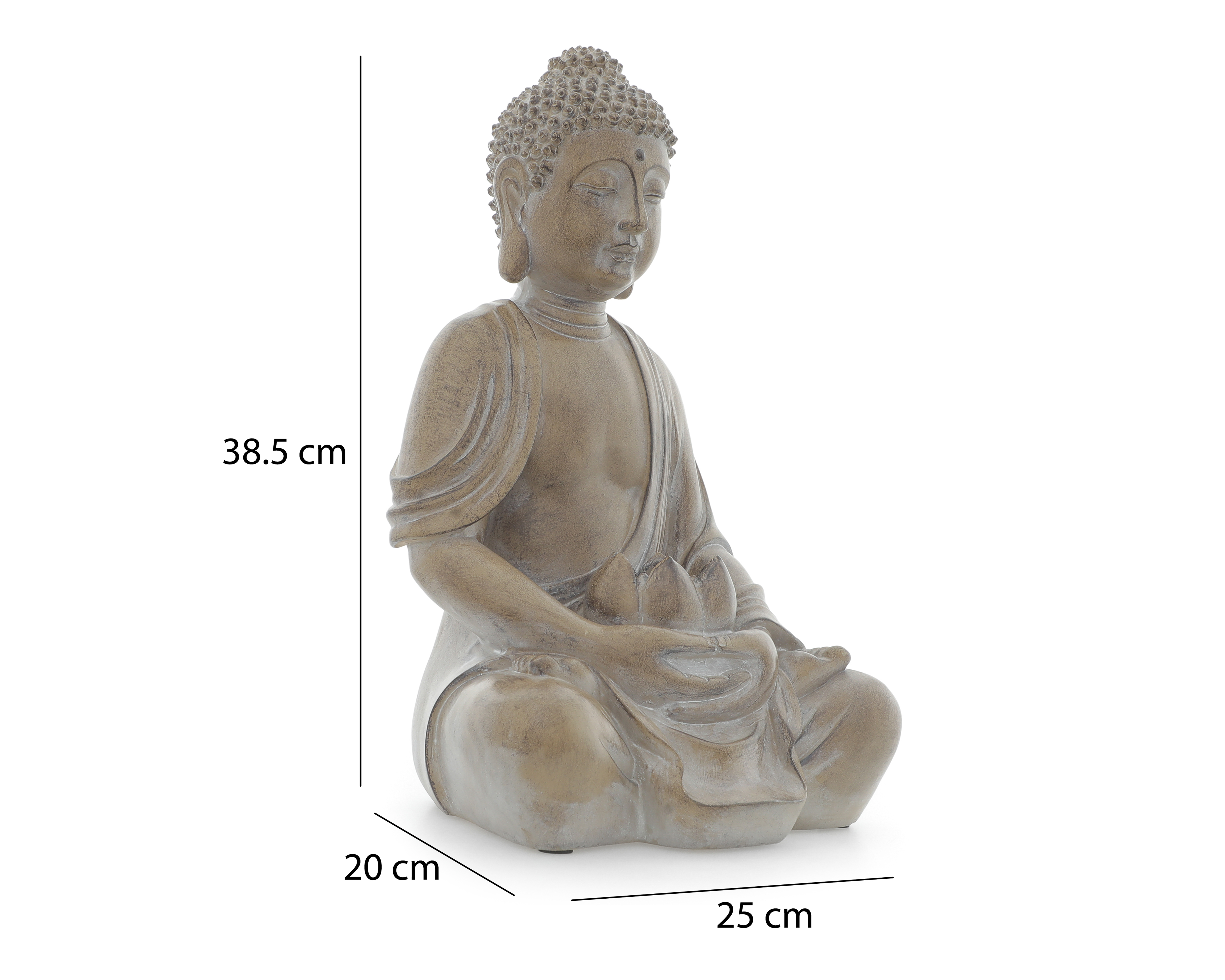 Foto 6 | Foto 6 | Escultura de Buda Gotama de Cerámica