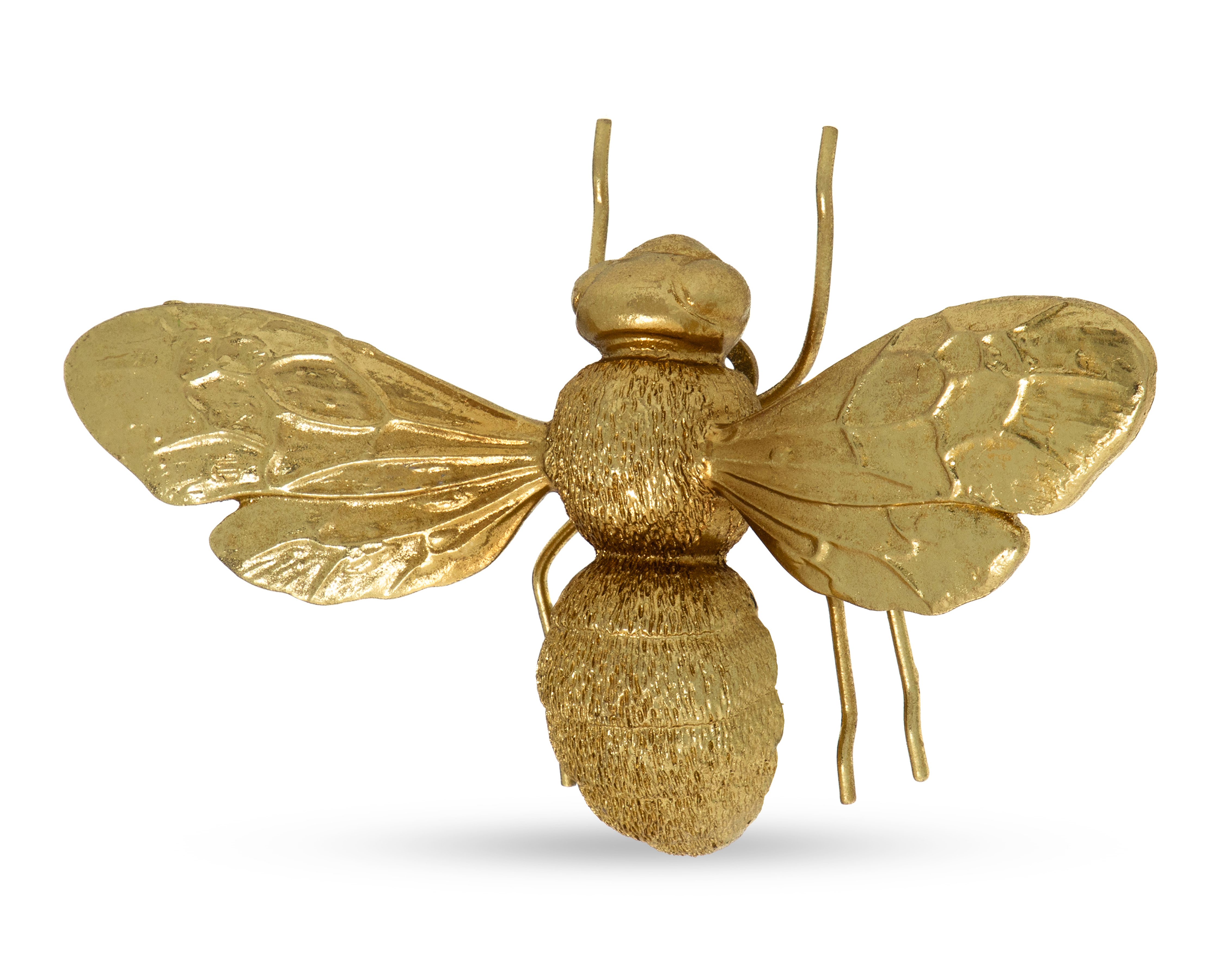 Escultura de Abeja Ambra B de Poliresina