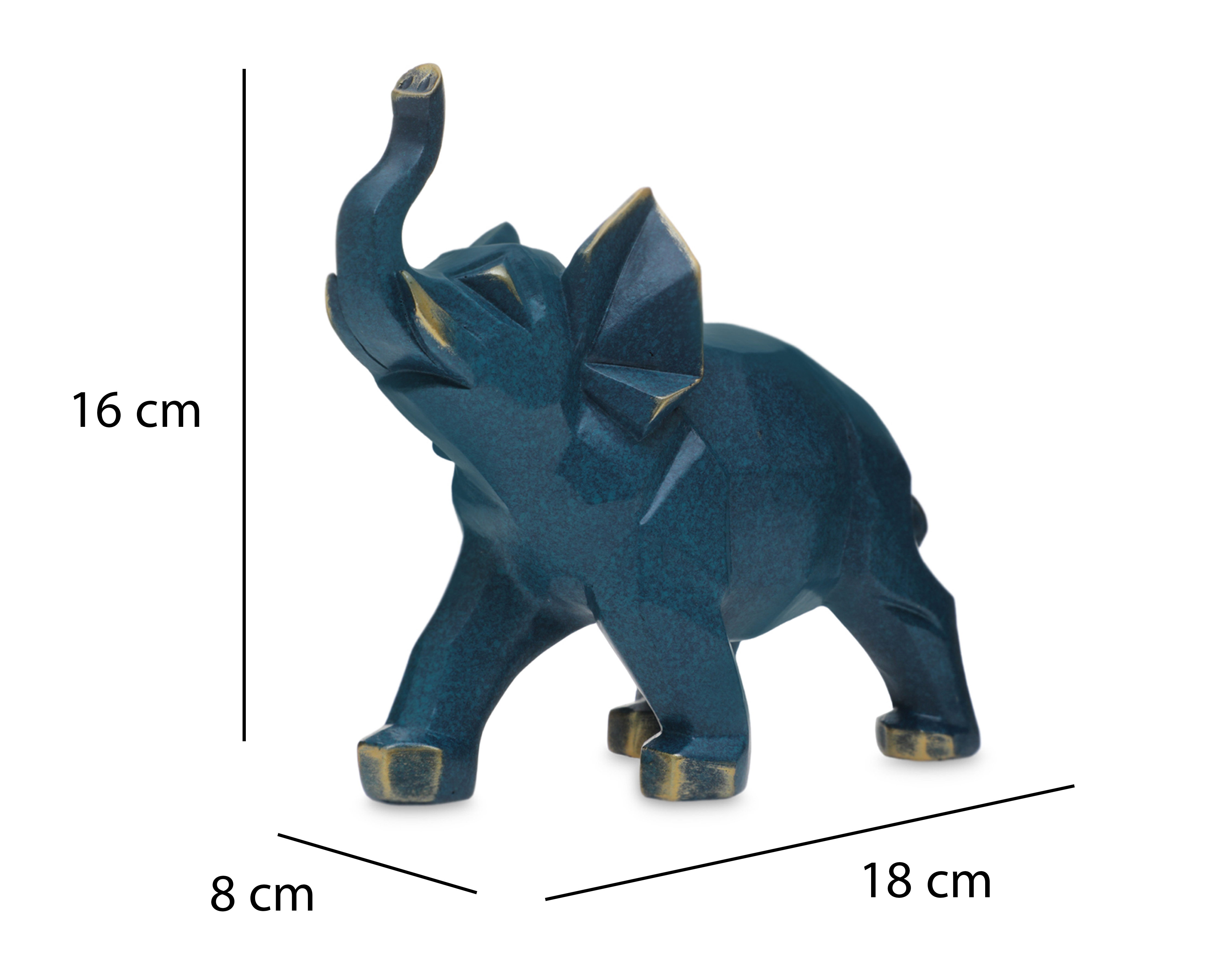 Foto 6 | Foto 6 | Escultura de Elefante Momo de Poliresina