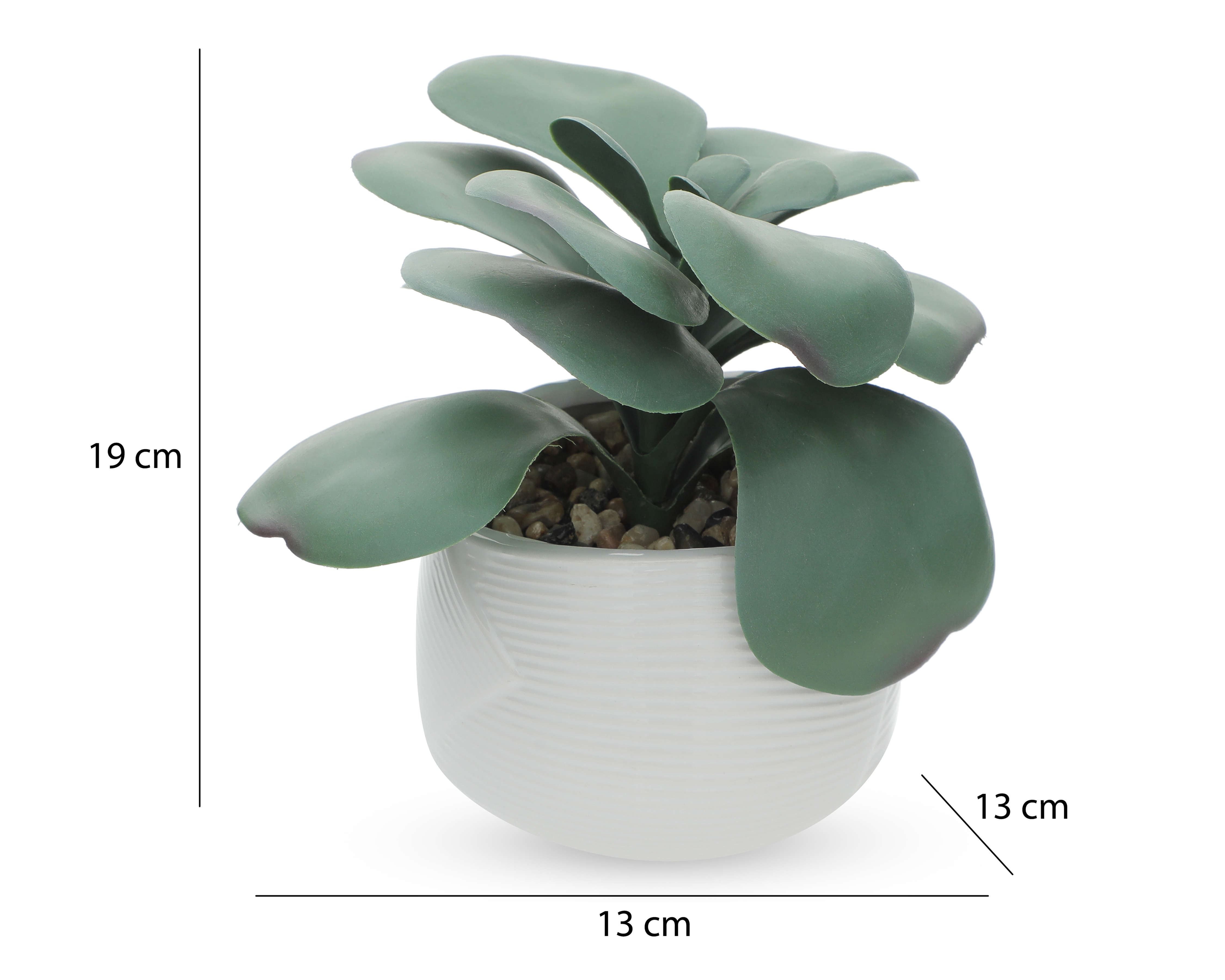 Foto 6 pulgar | Foto 5 | Planta Artificial con Maceta Starhaus 19 cm