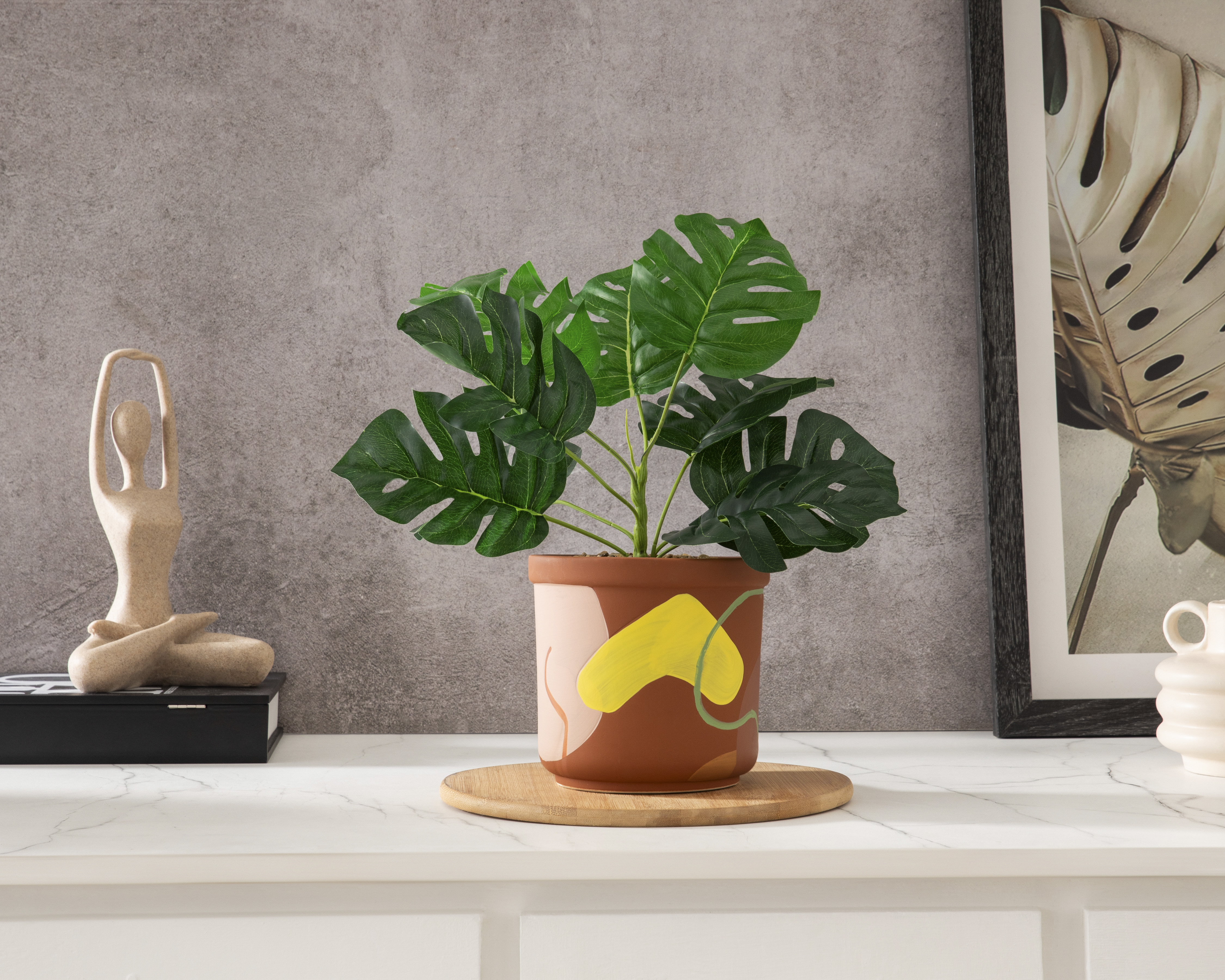 Foto 4 | Foto 4 | Planta Artificial con Maceta Starhaus 20 cm