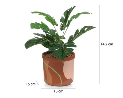 Foto 5 | Foto 5 | Planta Artificial con Maceta Starhaus 20 cm