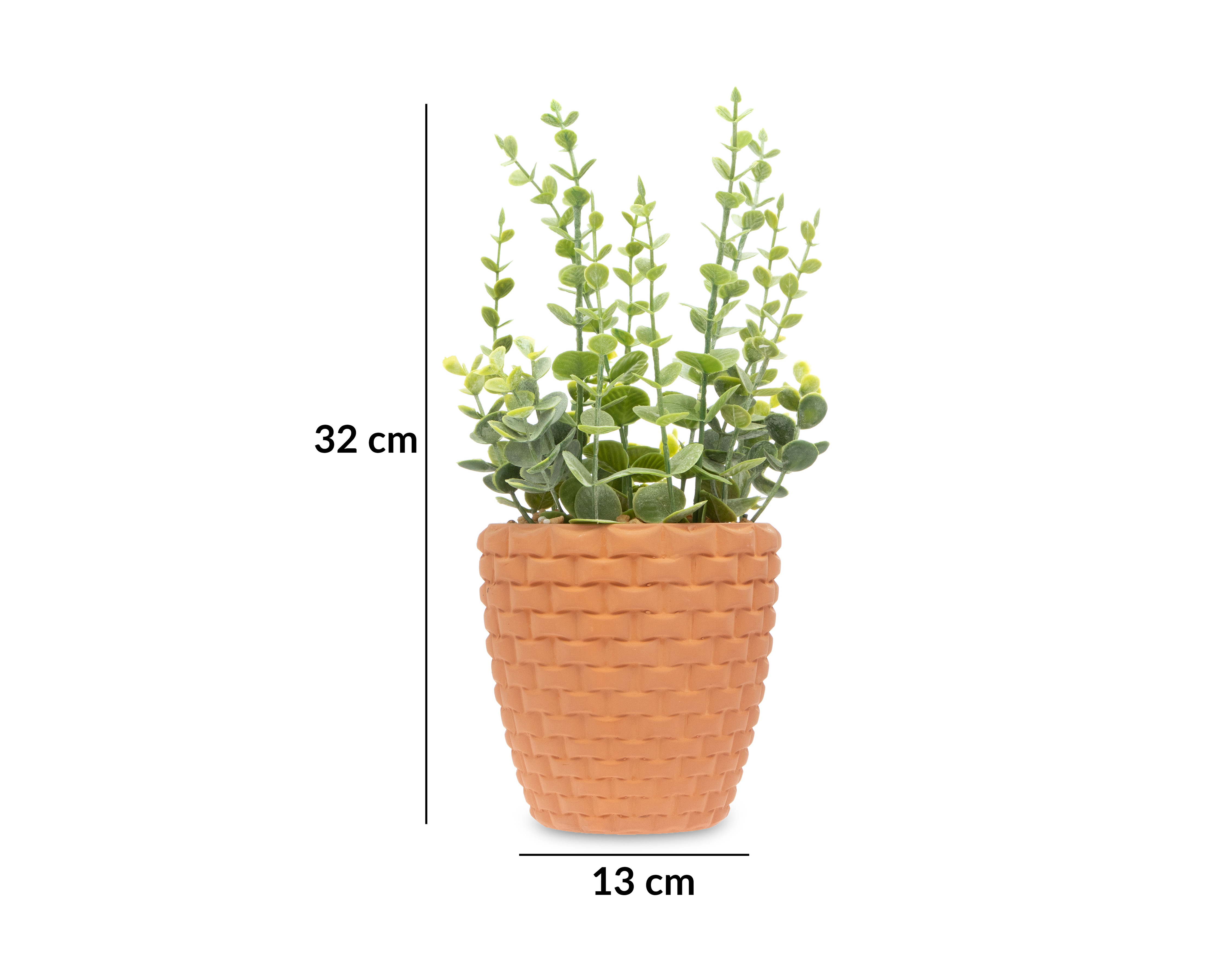 Foto 6 pulgar | Foto 5 | Planta Artificial con Maceta Starhaus 32 cm