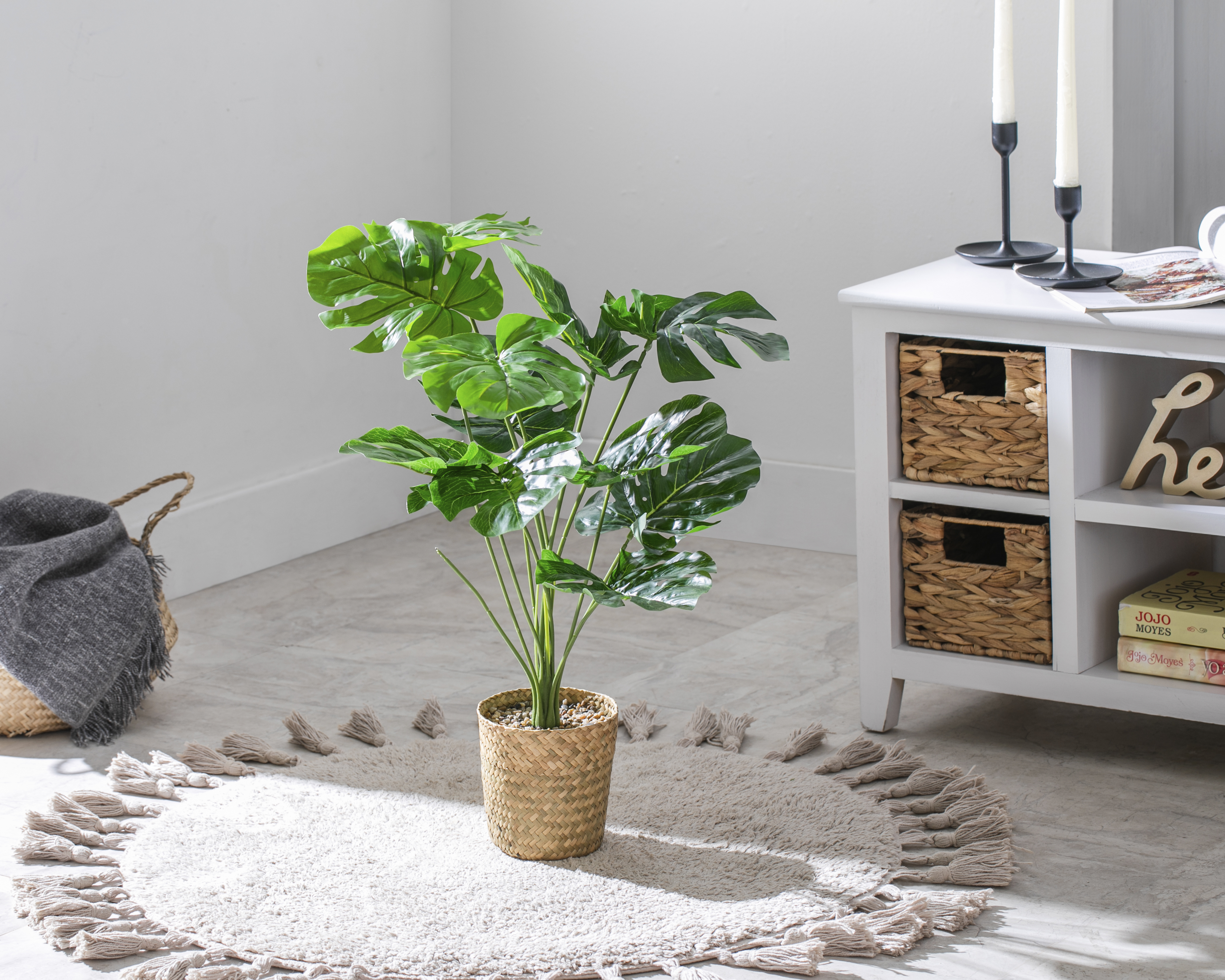 Foto 5 pulgar | Foto 4 | Planta Artificial con Maceta Starhaus 60 cm