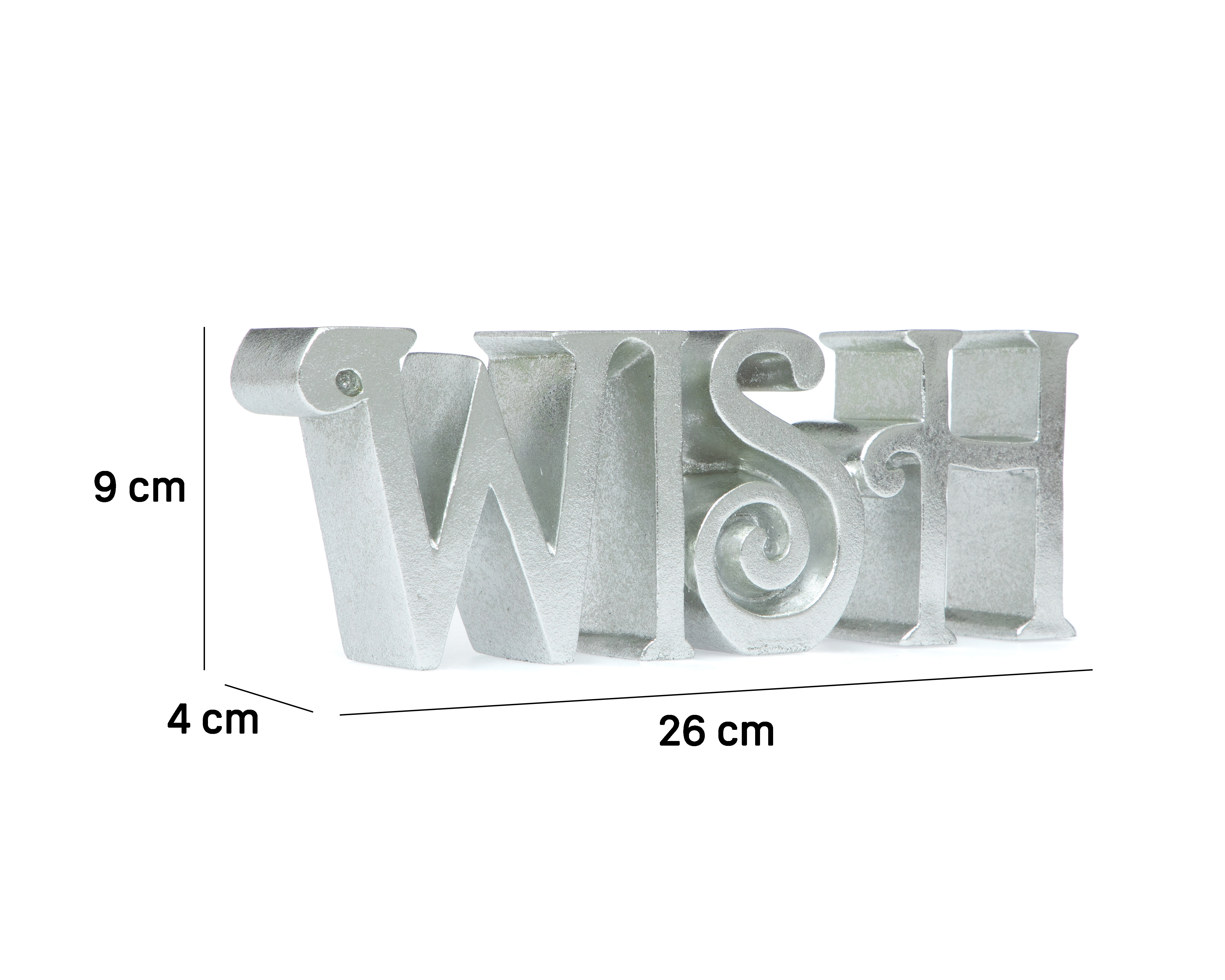 Foto 6 | Foto 6 | Letrero Decorativo Wish de Poliresina
