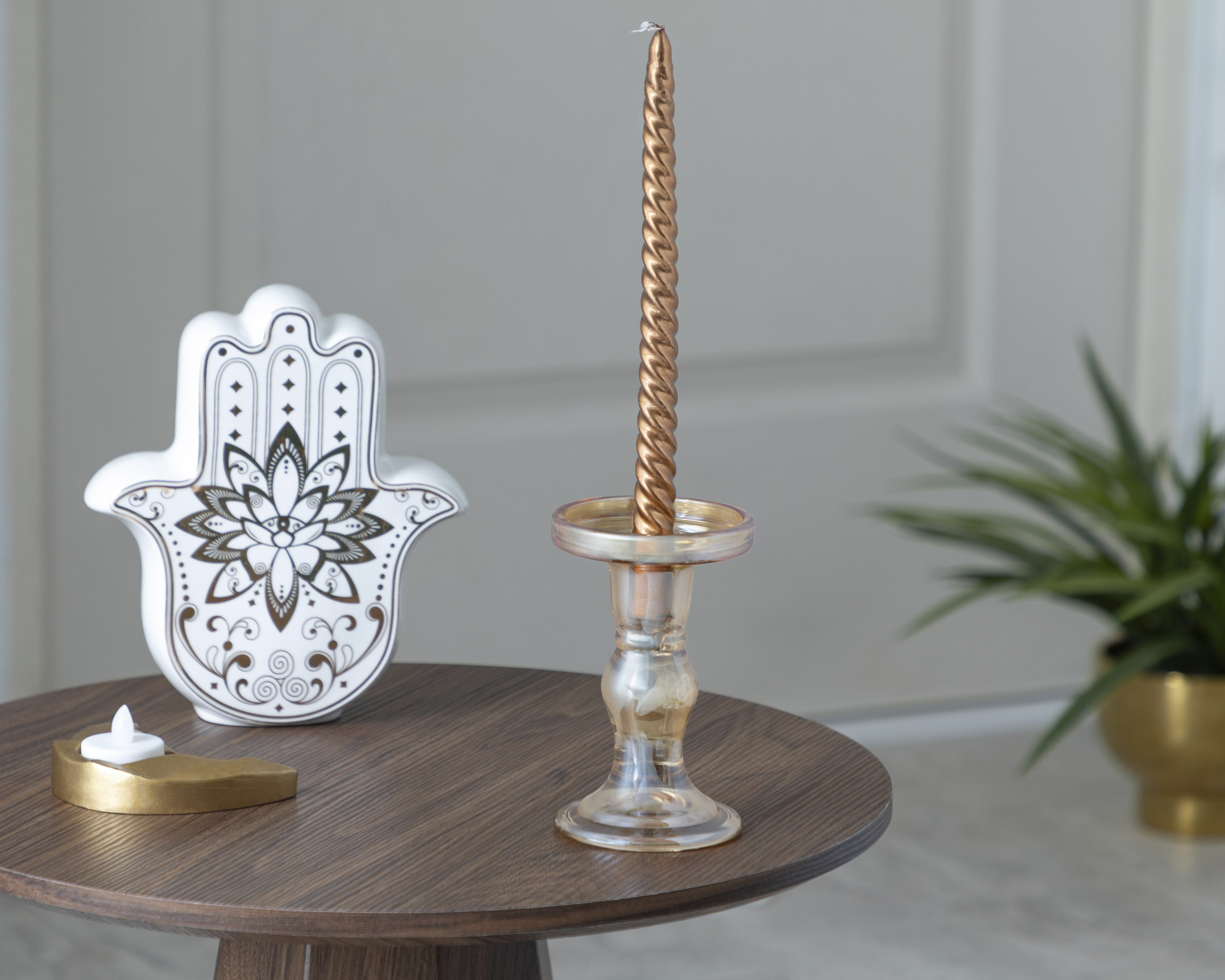 Foto 5 pulgar | Foto 4 | Candelabro Berta de Vidrio