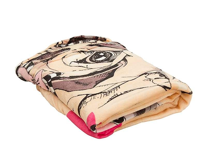 Foto 1 | Foto 1 | Frazada Supreme Pug Girl Infantil