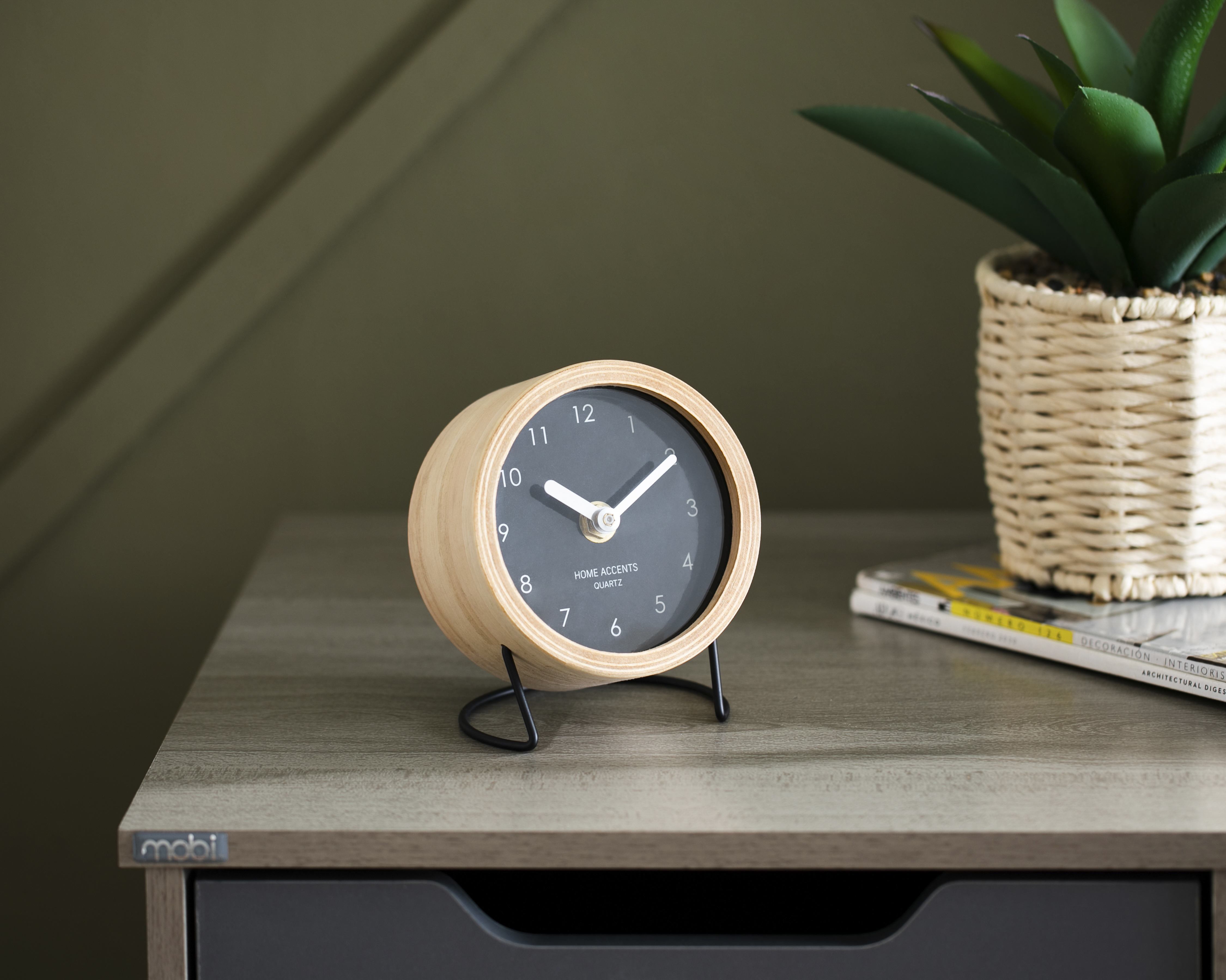 Foto 5 pulgar | Foto 4 | Reloj Decorativo Tomy de Madera