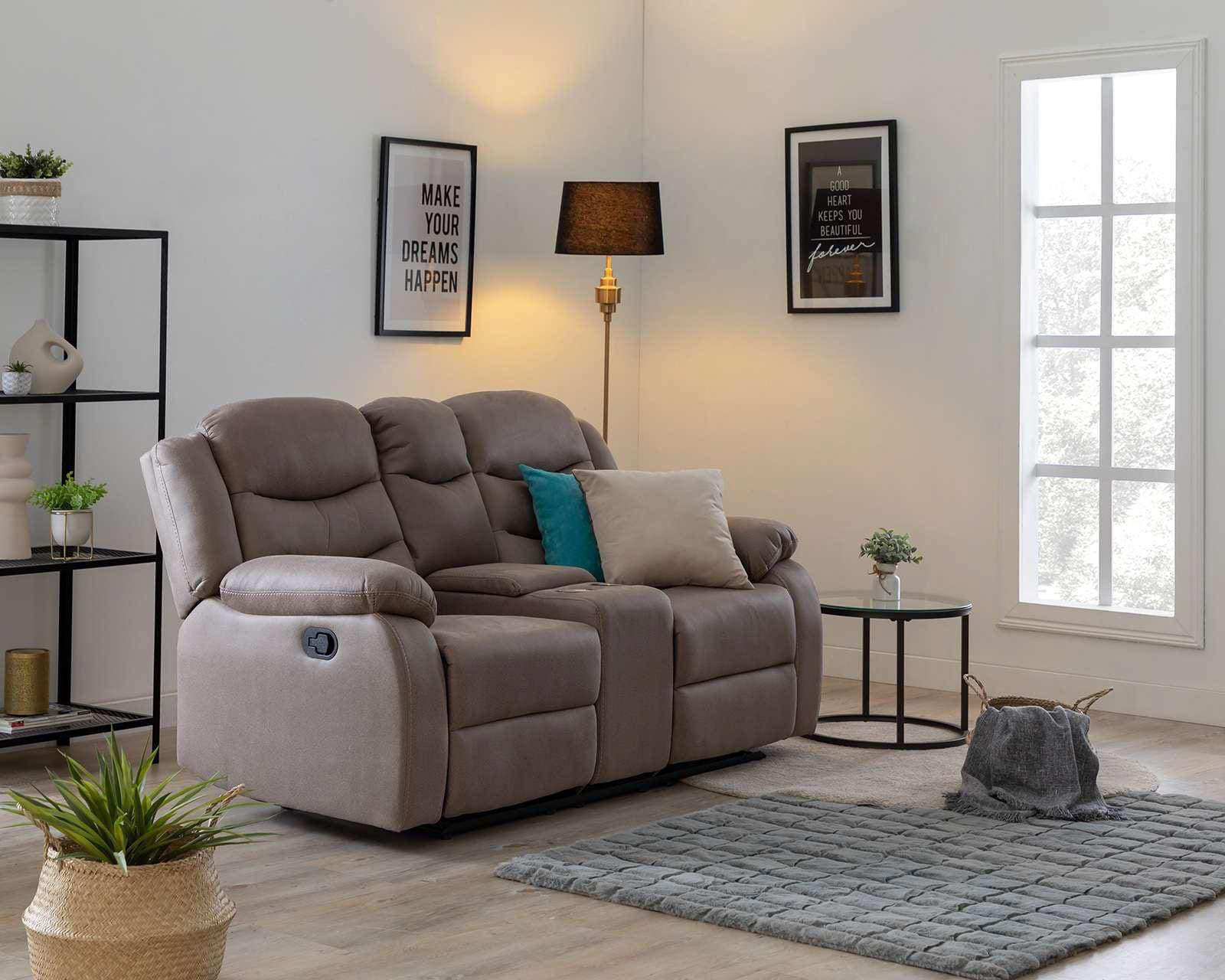 Sillón Reclinable Lennon Gris