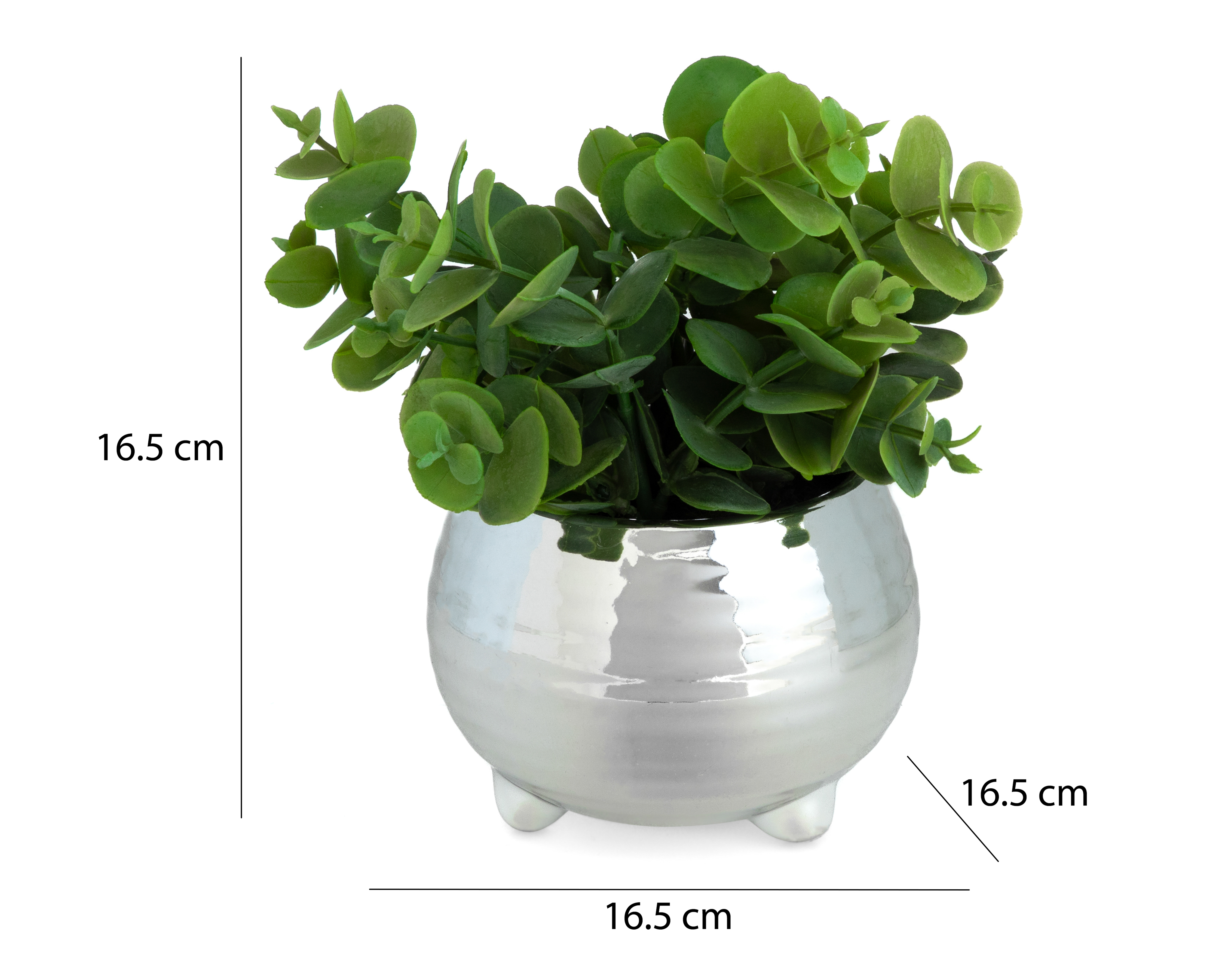 Foto 5 pulgar | Foto 4 | Planta Artificial Starhaus 16.5 cm