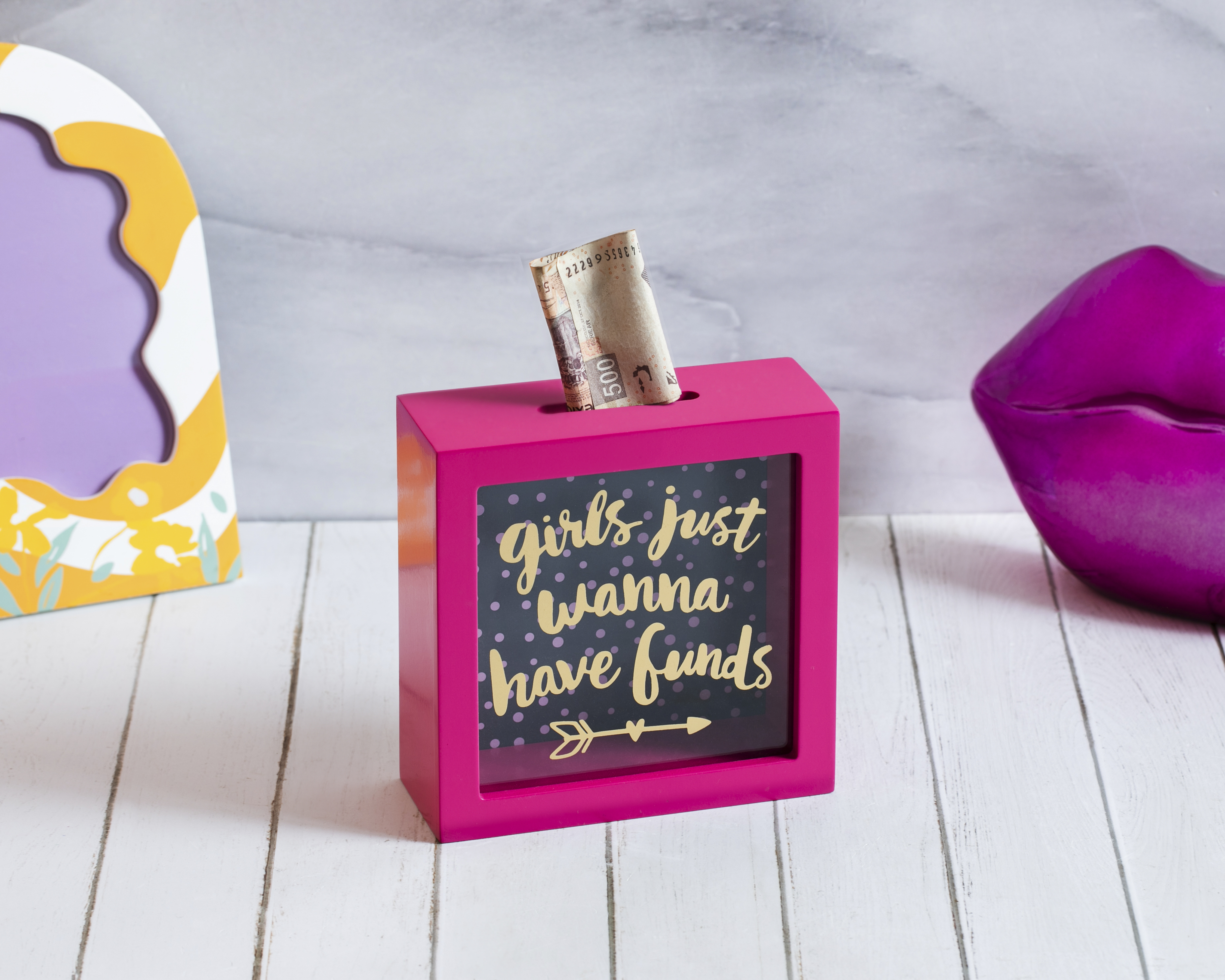 Foto 5 pulgar | Foto 4 | Alcancía Decorativa Girls