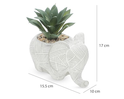 Foto 5 | Foto 5 | Planta Artificial con Maceta Starhaus 17 cm