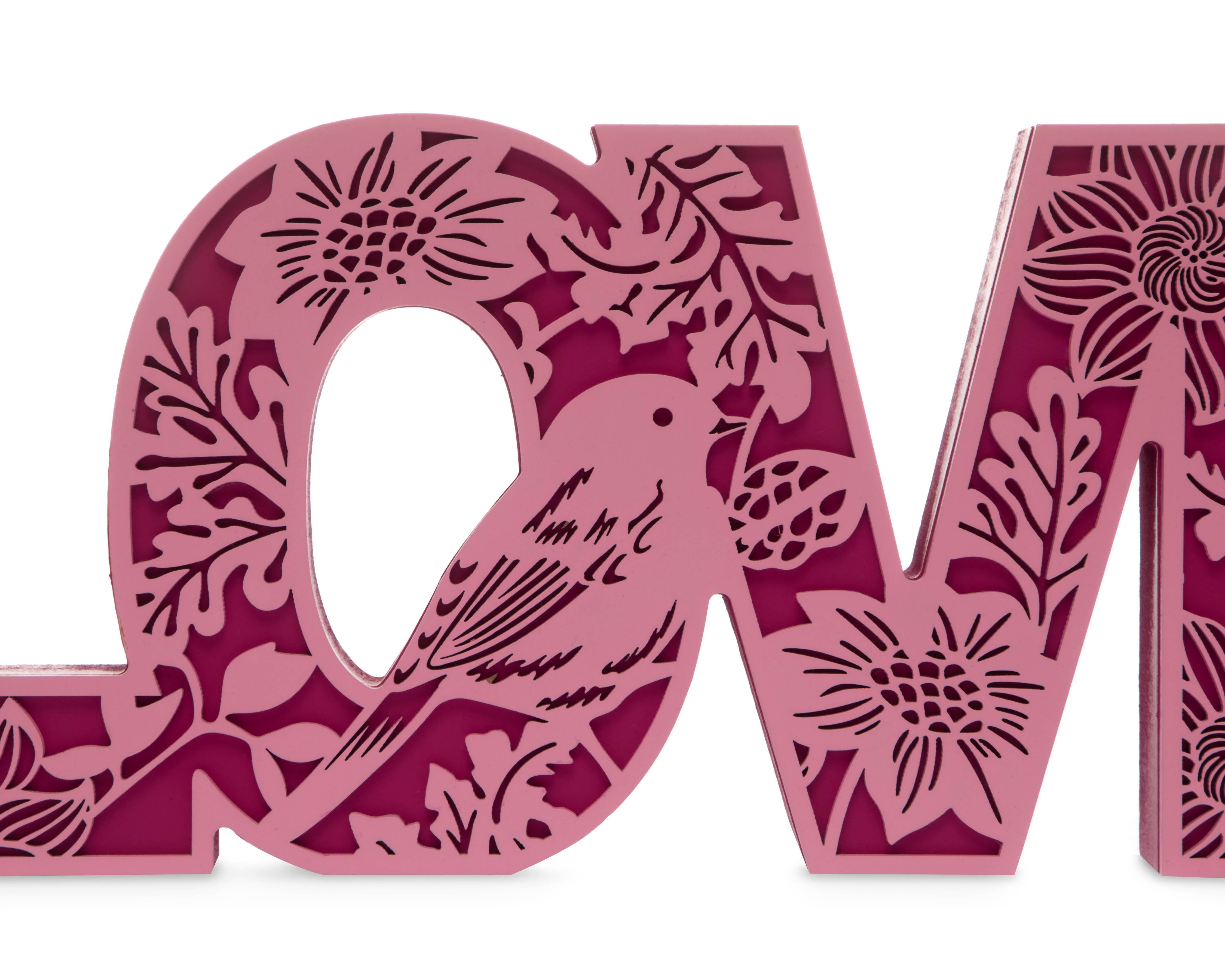 Foto 5 pulgar | Foto 4 | Letrero Decorativo Love Pink