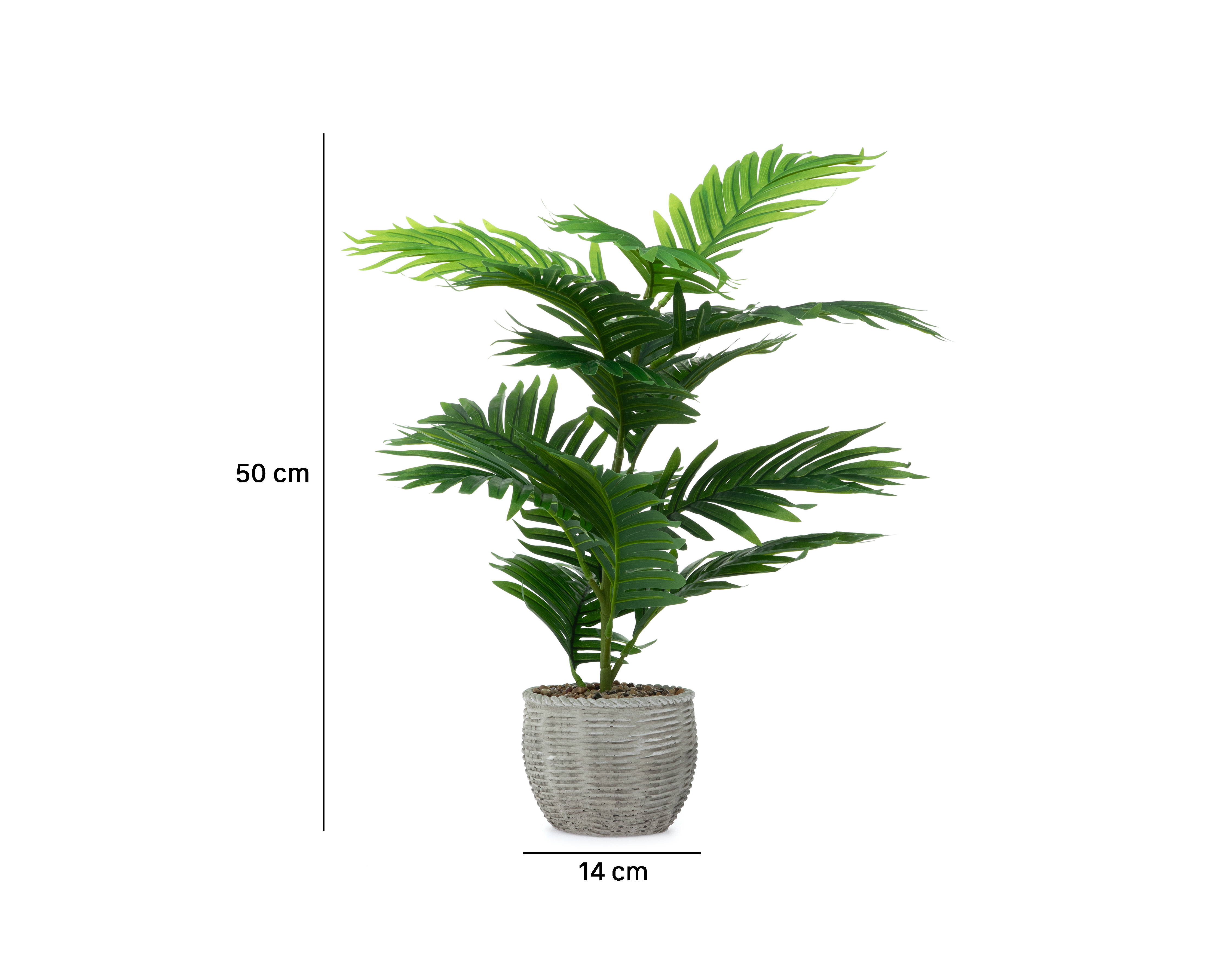 Foto 5 | Foto 5 | Planta Artificial con Maceta Starhaus 50 cm