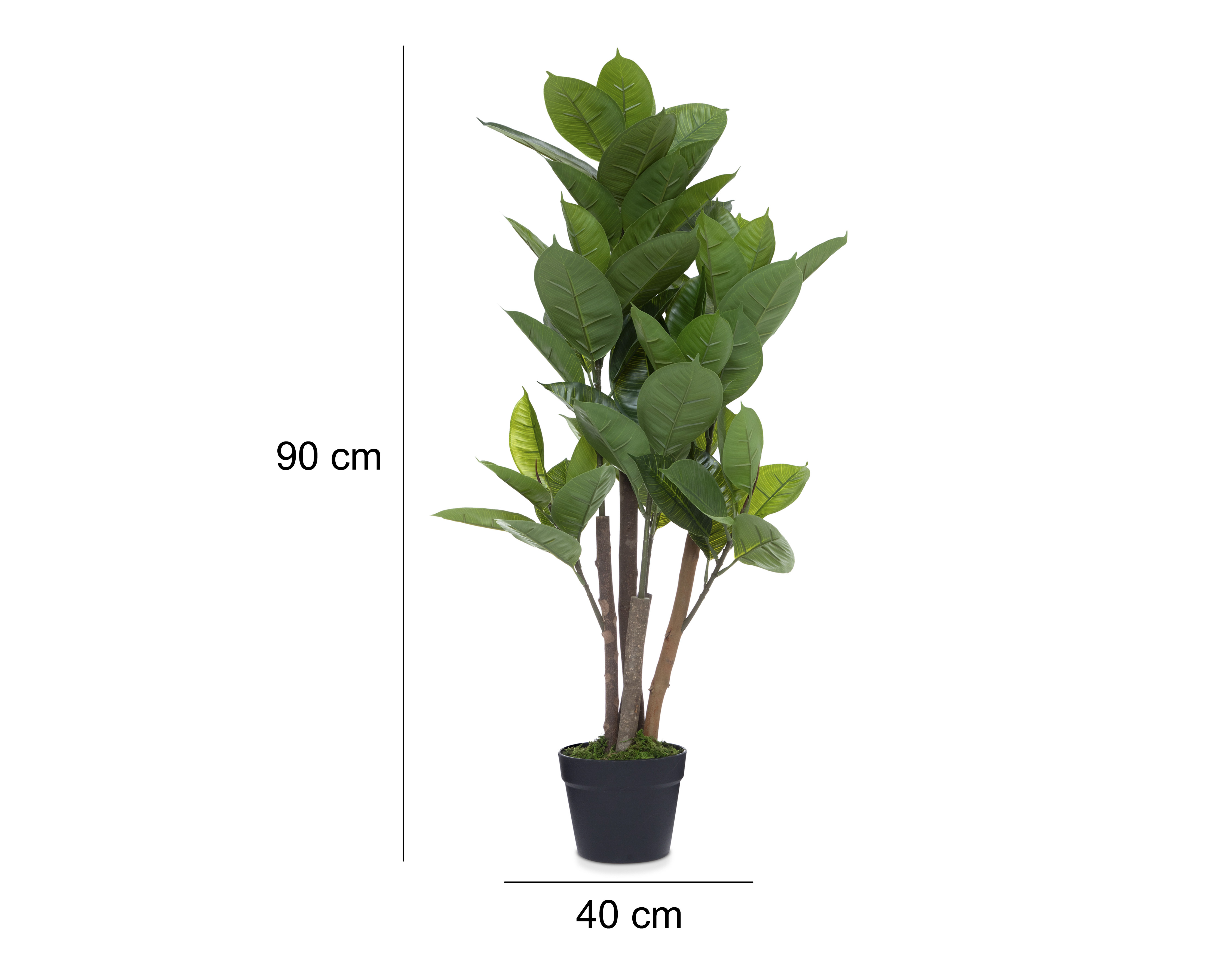 Foto 7 pulgar | Foto 6 | Planta Artificial con Maceta Starhaus 90 cm