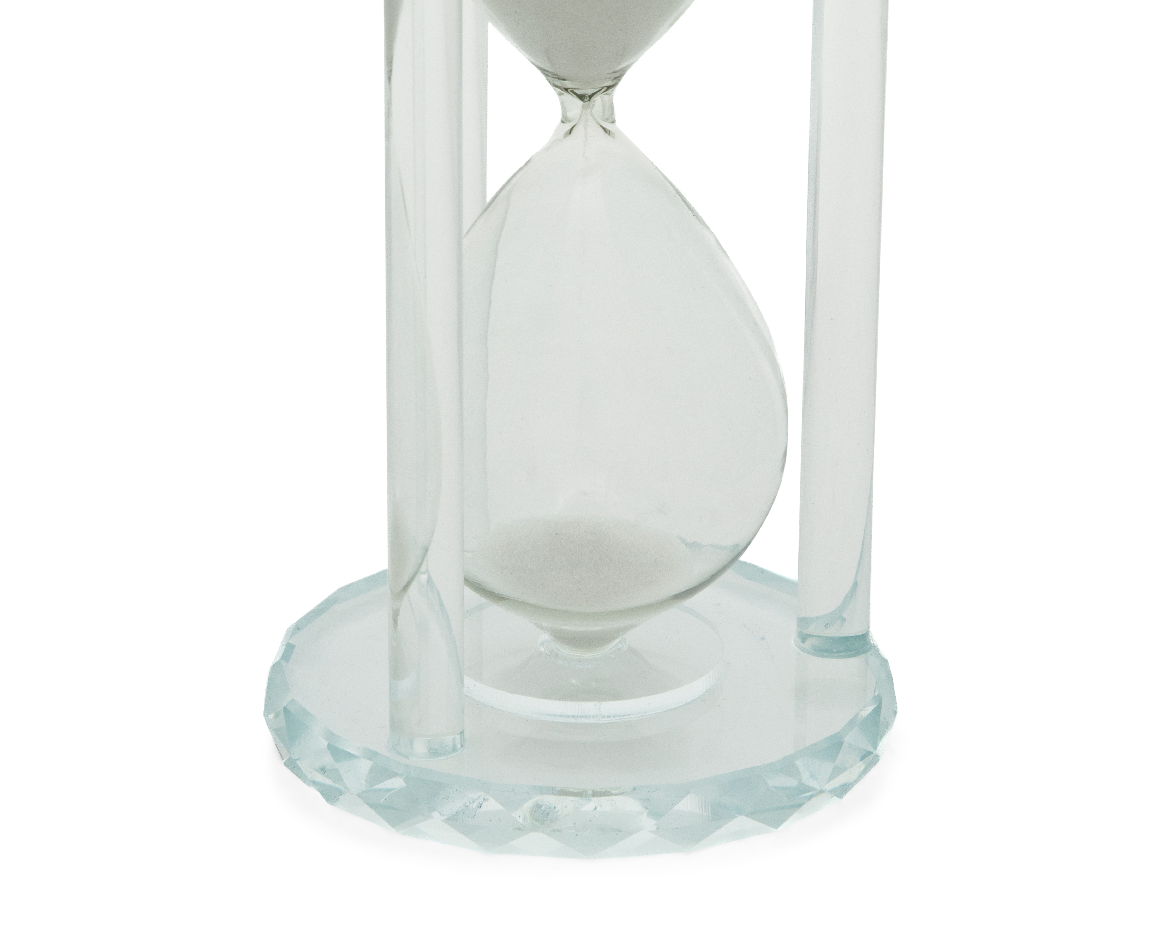 Foto 4 pulgar | Foto 3 | Escultura Reloj de Arena Heron de Cristal