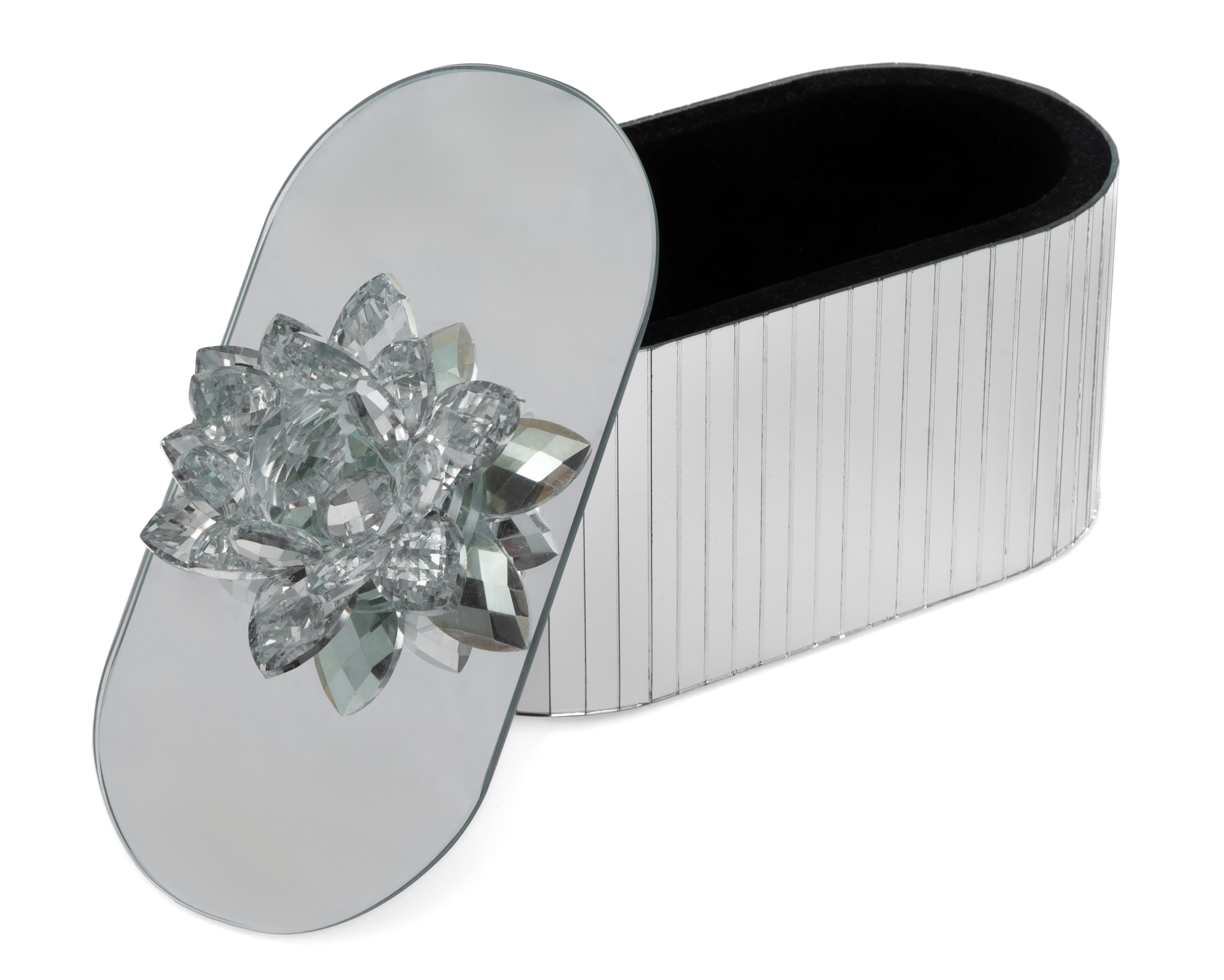 Foto 4 pulgar | Foto 3 | Joyero Starhaus de Vidrio y MDF