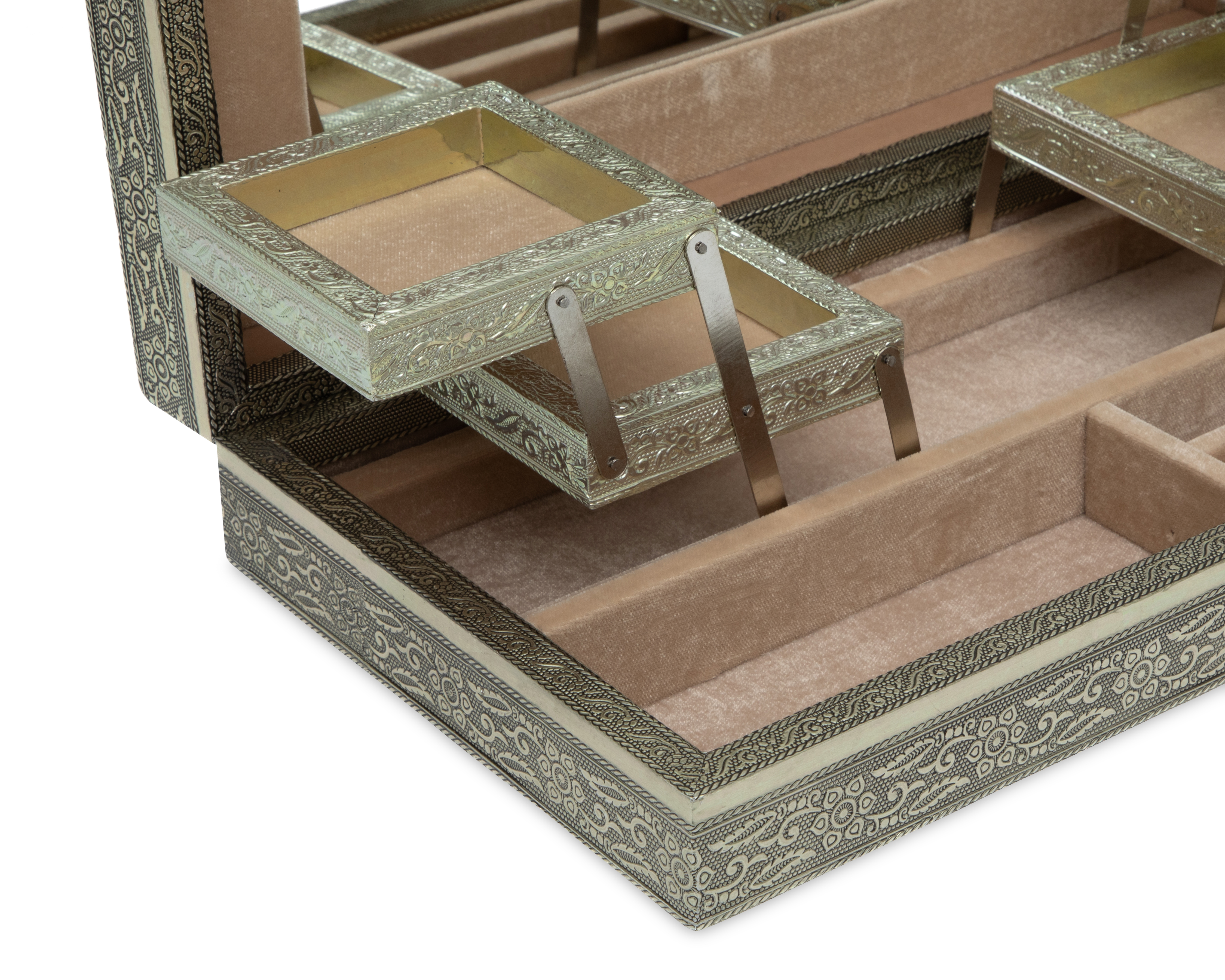 Foto 5 pulgar | Foto 4 | Joyero Starhaus de Madera y Aluminio