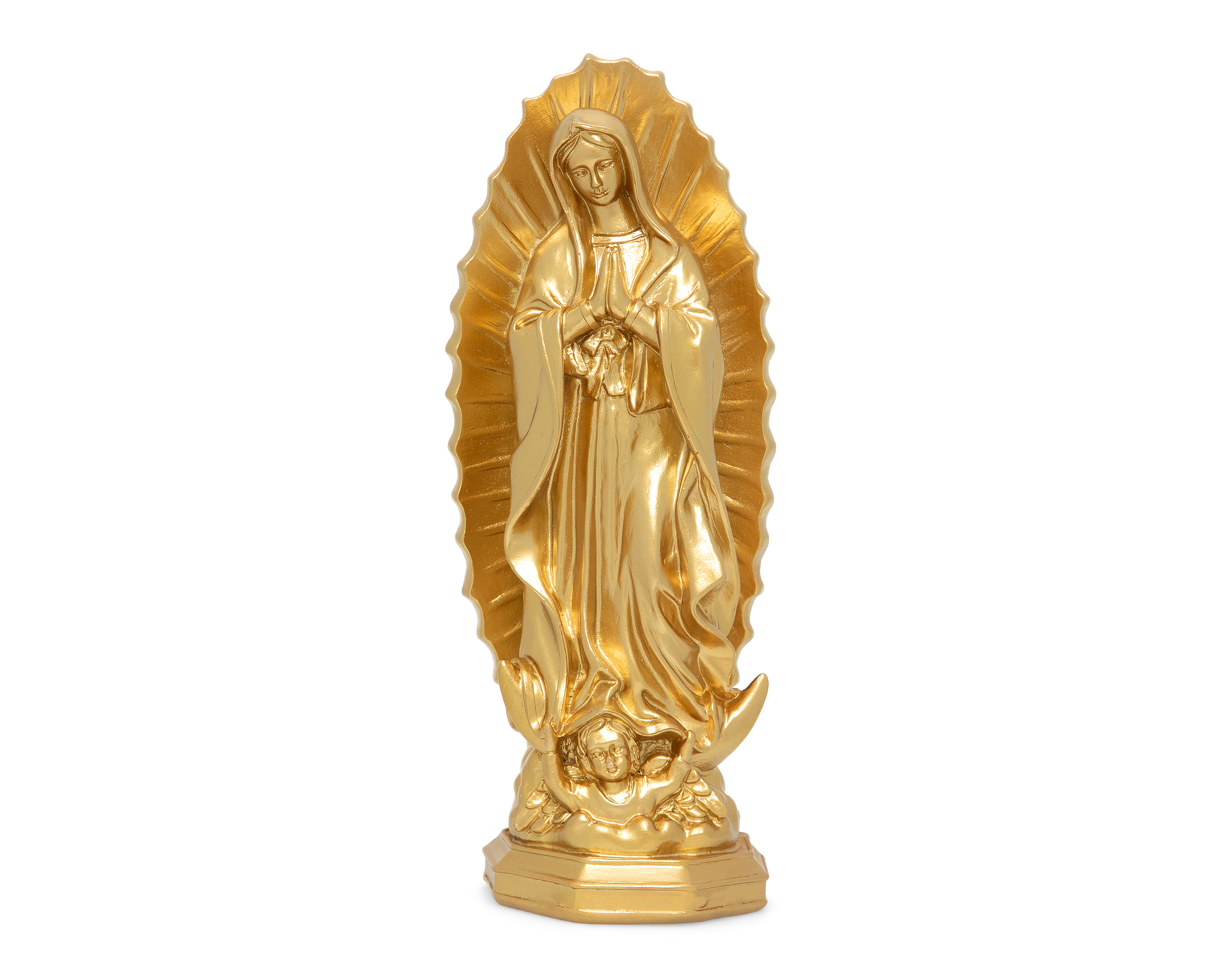 Foto 4 pulgar | Foto 3 | Escultura Virgen de Guadalupe de Resina