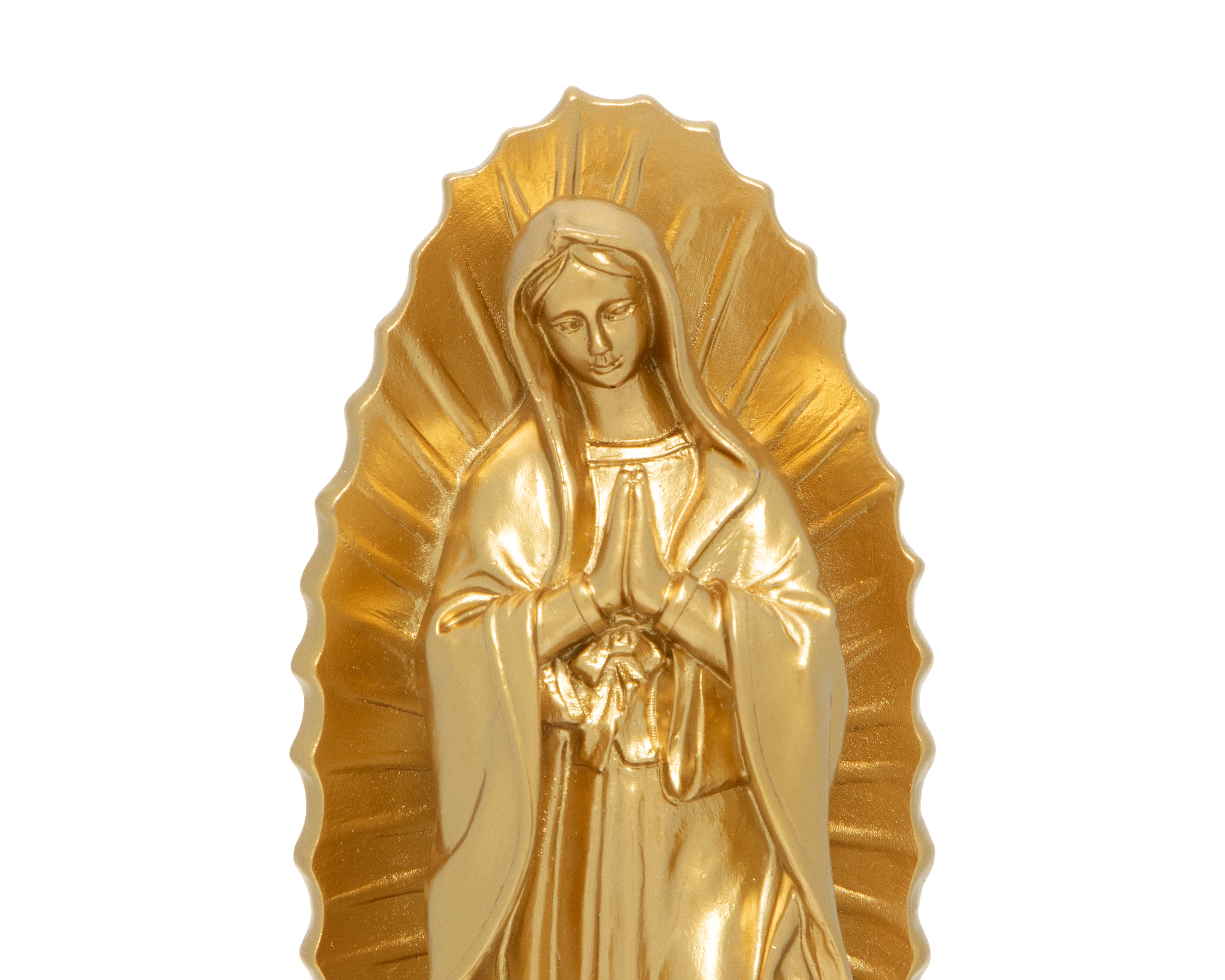 Foto 5 pulgar | Foto 4 | Escultura Virgen de Guadalupe de Resina