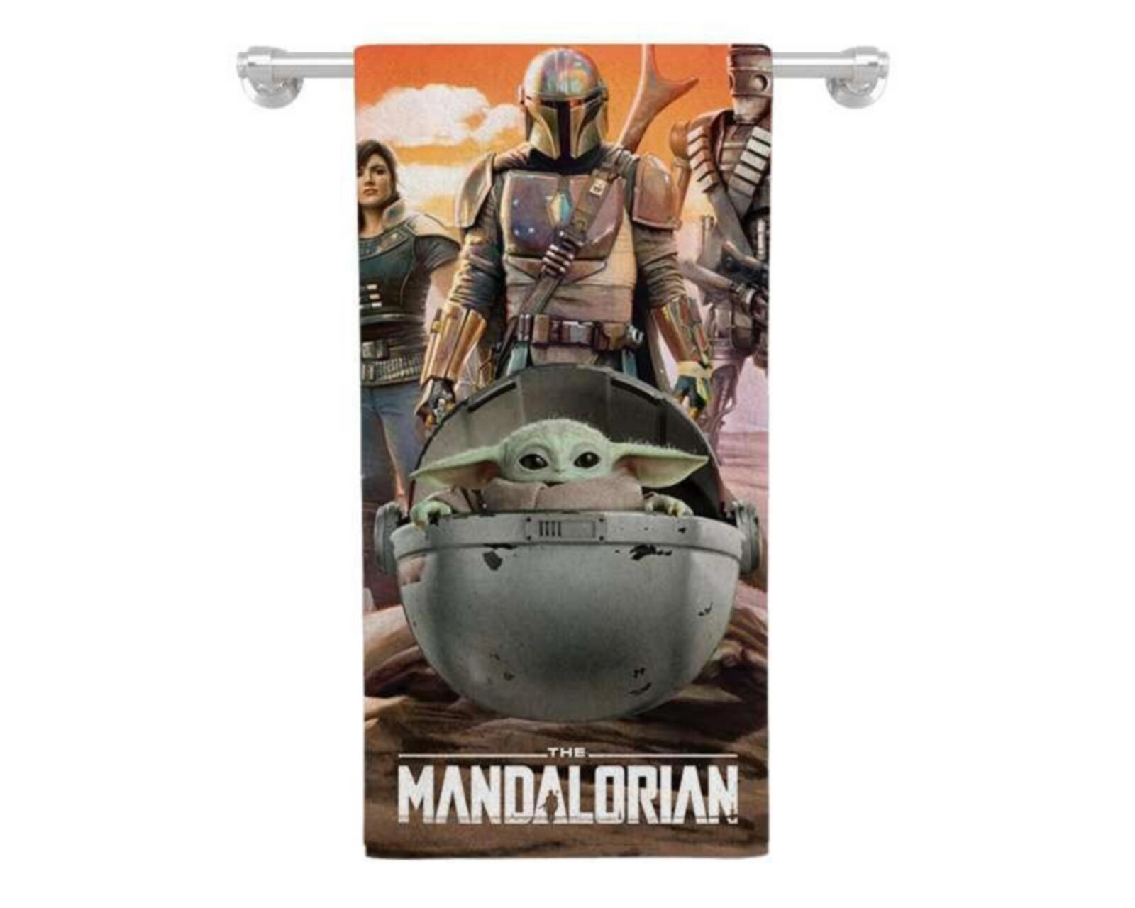 Foto 2 | Foto 2 | Toalla de Medio Baño The Mandalorian Providenci Café