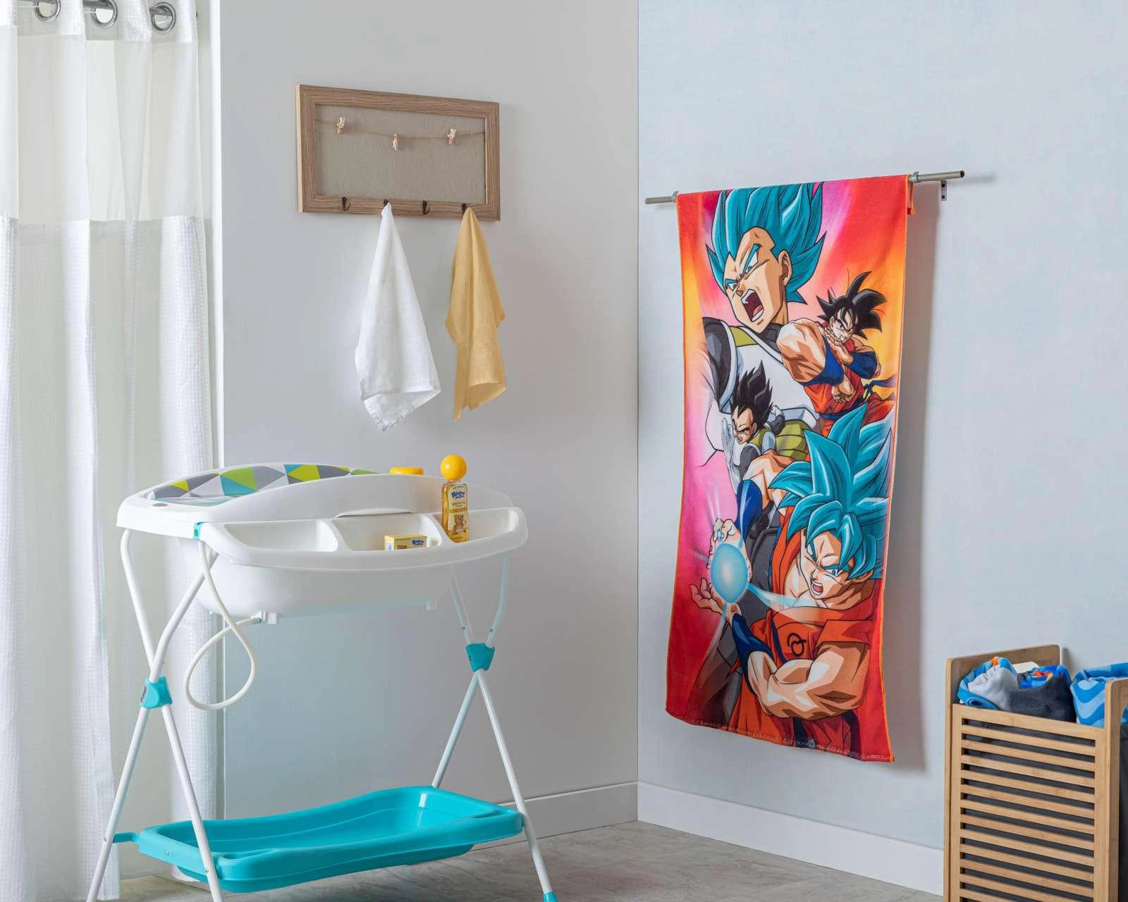 Foto 5 | Foto 5 | Toalla de Medio Baño Dragon Ball Providencia Azul