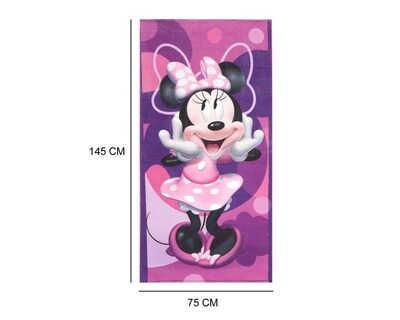 Foto 7 | Foto 7 | Toalla de Medio Baño Minnie Providencia Morada