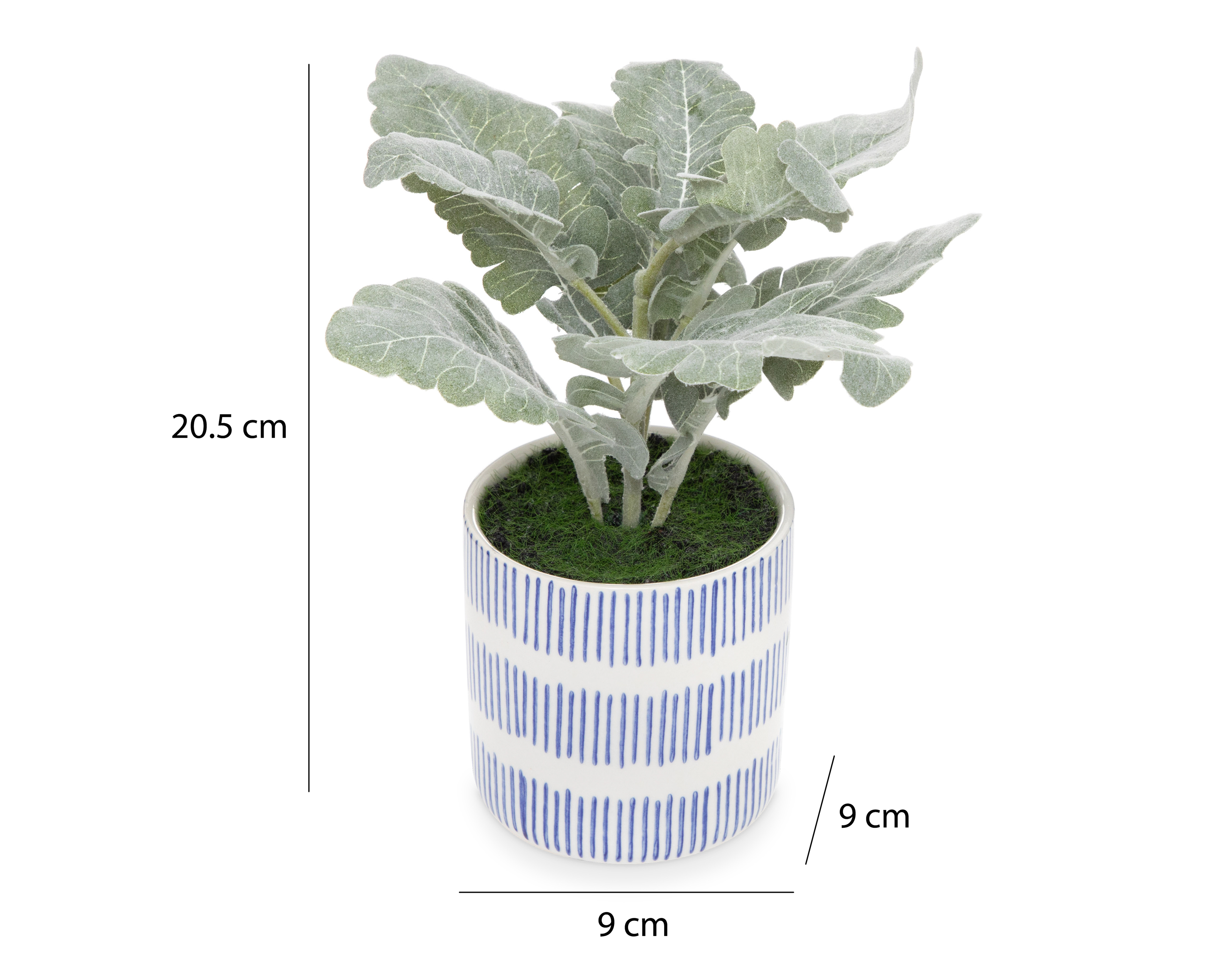 Foto 5 pulgar | Foto 4 | Planta Artificial con Maceta Starhaus 20.5 cm