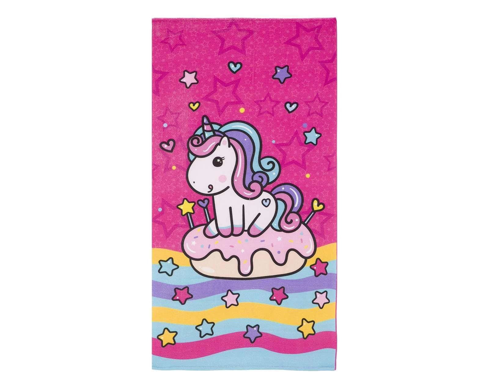 Foto 1 | Foto 1 | Toalla de Medio Baño Unicornio Providencia Rosa