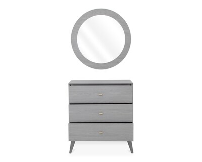 Foto 5 | Foto 5 | Cómoda Alberta Gris 80 cm