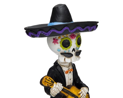 Foto 4 | Foto 4 | Calavera de Día de Muertos Alfredo de Resina