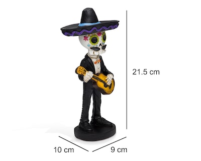 Foto 6 | Foto 6 | Calavera de Día de Muertos Alfredo de Resina