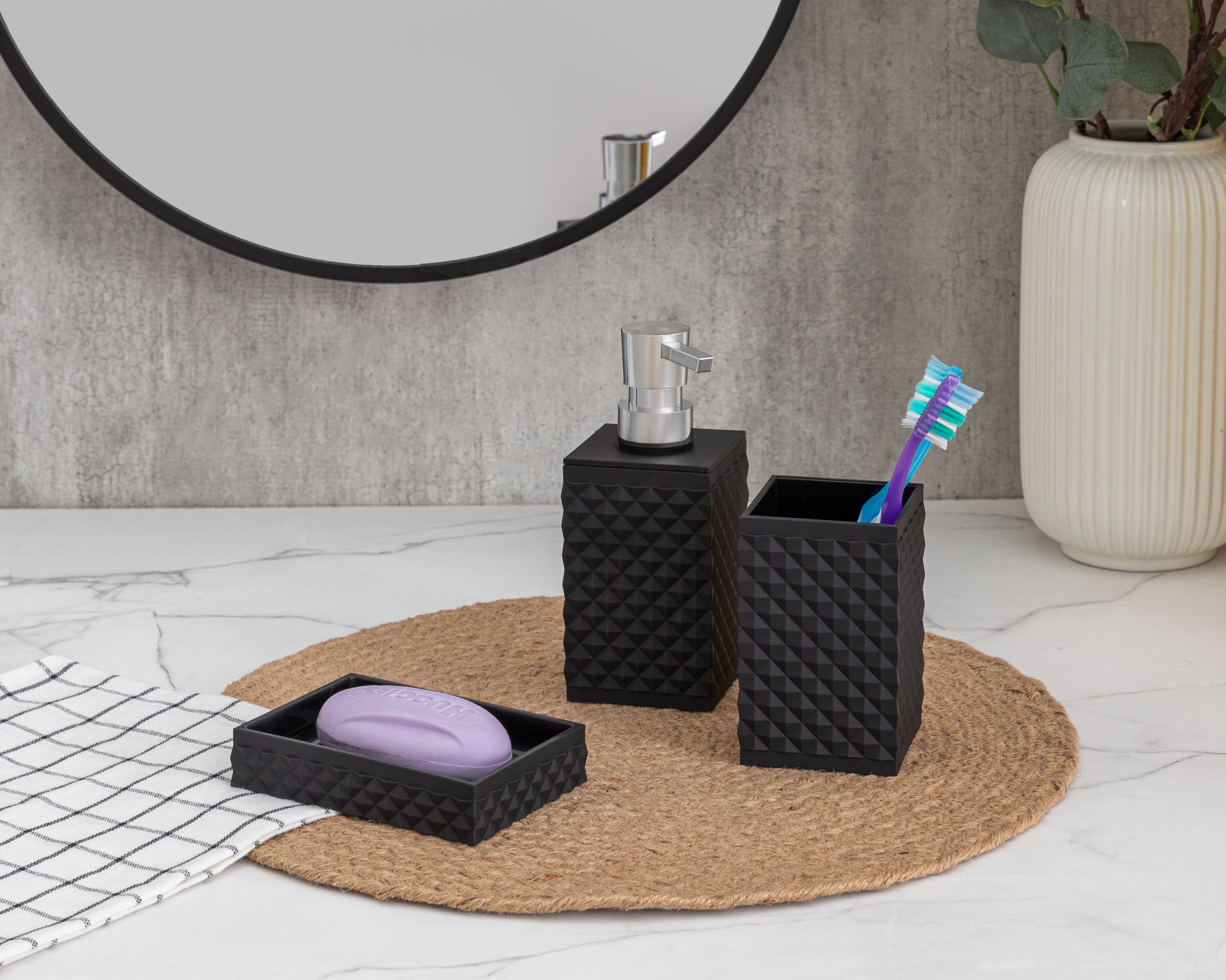 Foto 6 | Foto 6 | Accesorios de Baño para Lavar Manos 3 Piezas
