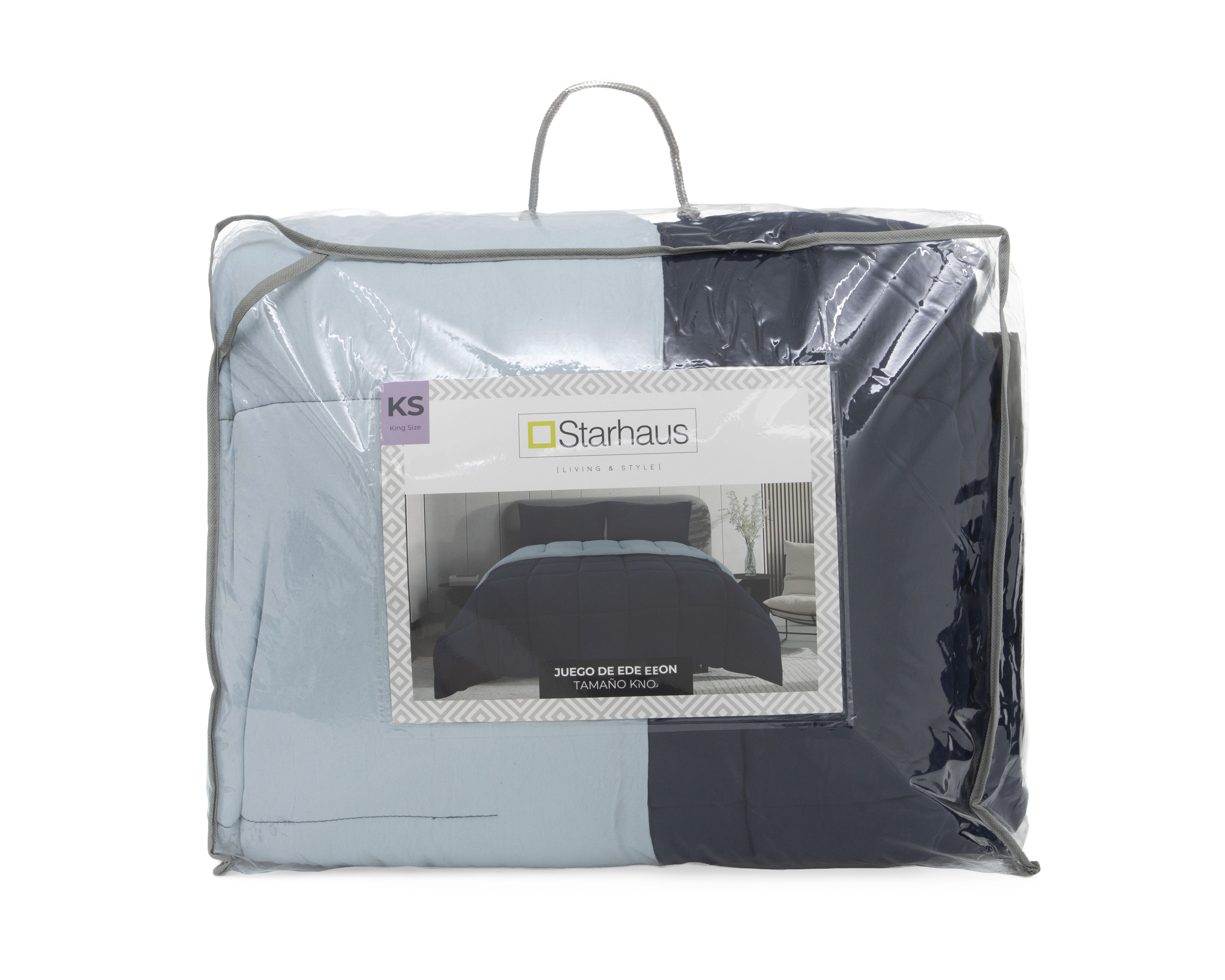 Foto 4 | Foto 4 | Edredón King Size Starhaus Leonel Azul