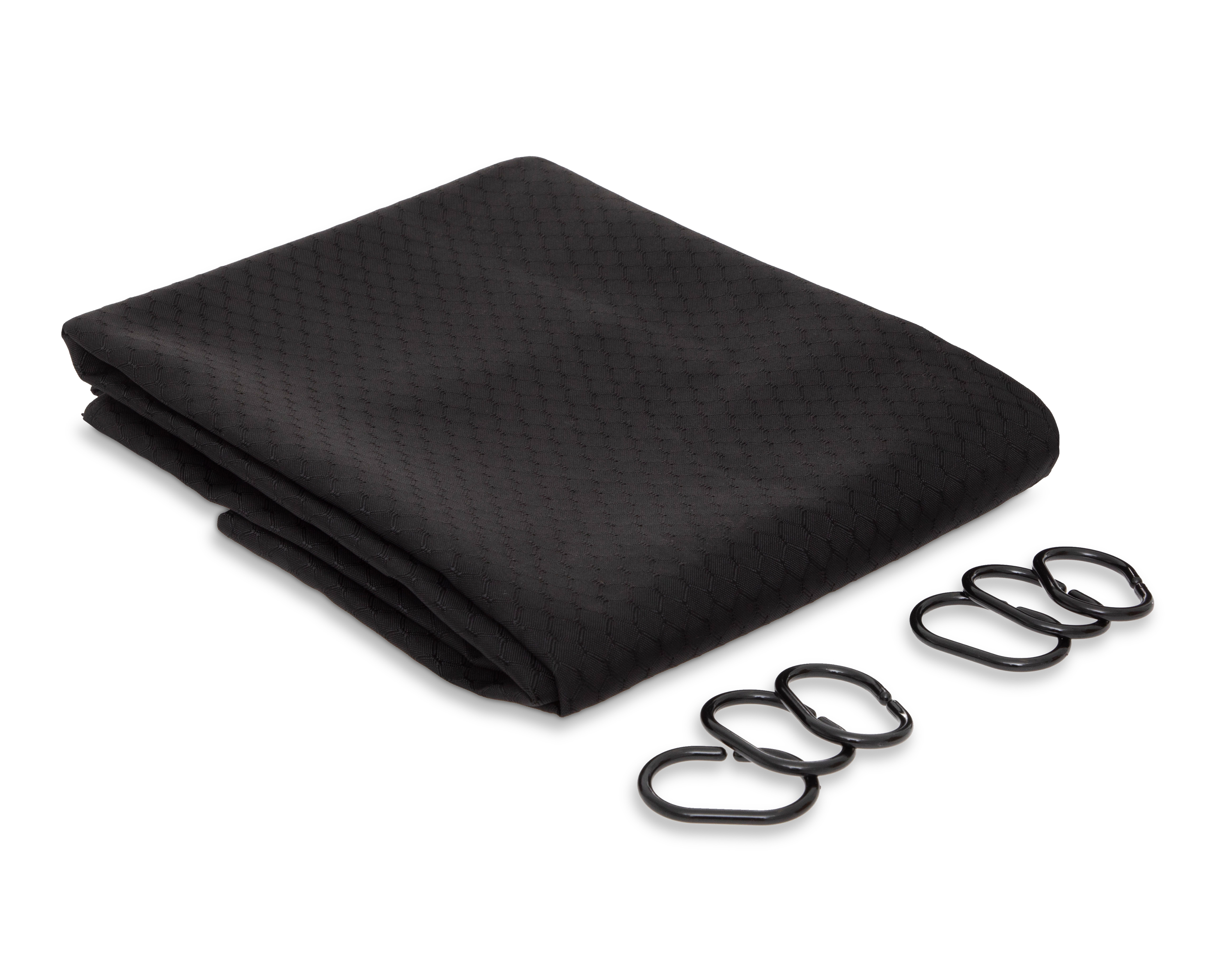 Foto 3 pulgar | Foto 2 | Cortina para Baño Starhus Negra