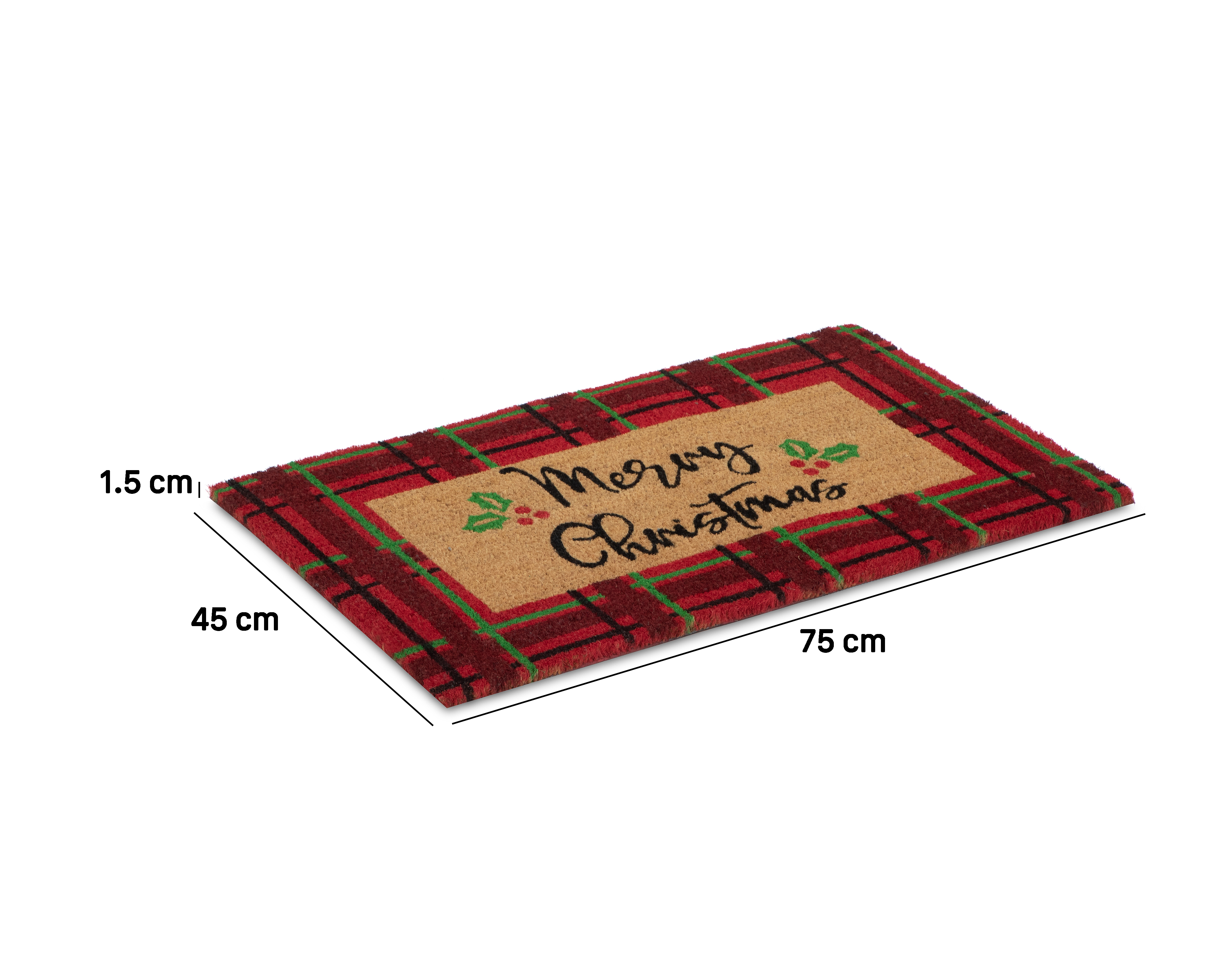 Foto 4 | Foto 4 | Tapete Merry Plaid 75 x 45 cm