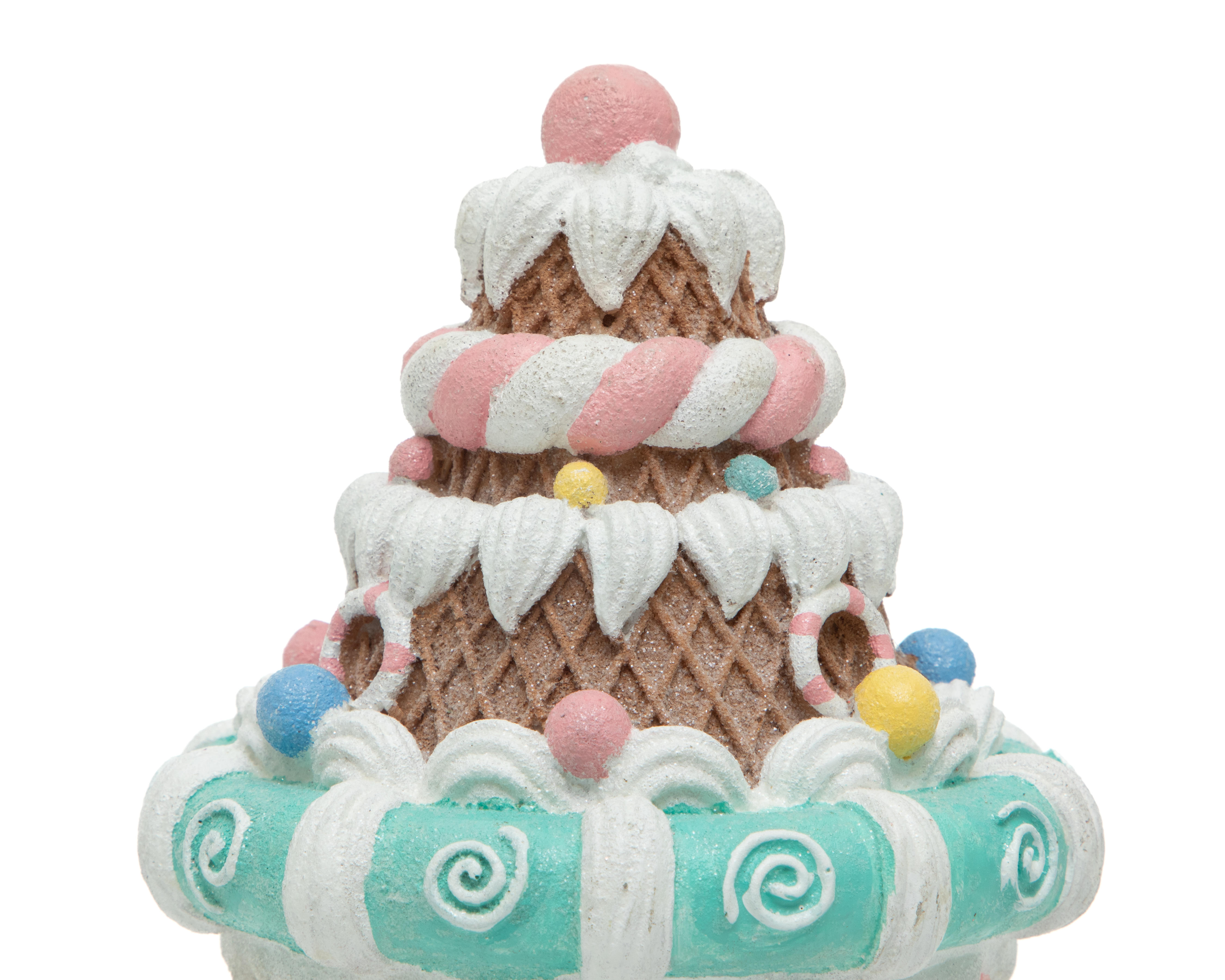 Foto 4 pulgar | Foto 3 | Escultura de Casita de Helado de Poliresina