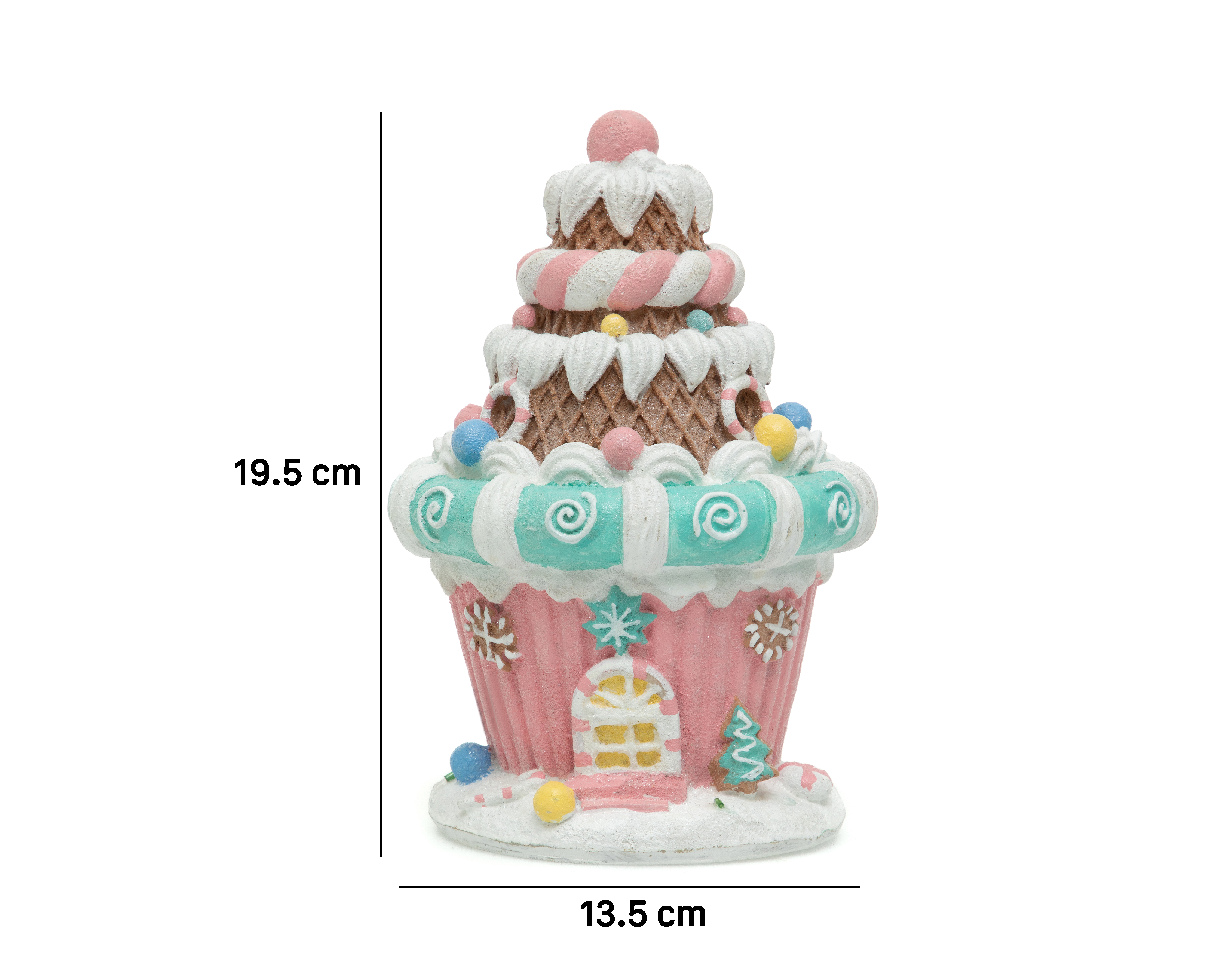 Foto 5 | Foto 5 | Escultura de Casita de Helado de Poliresina