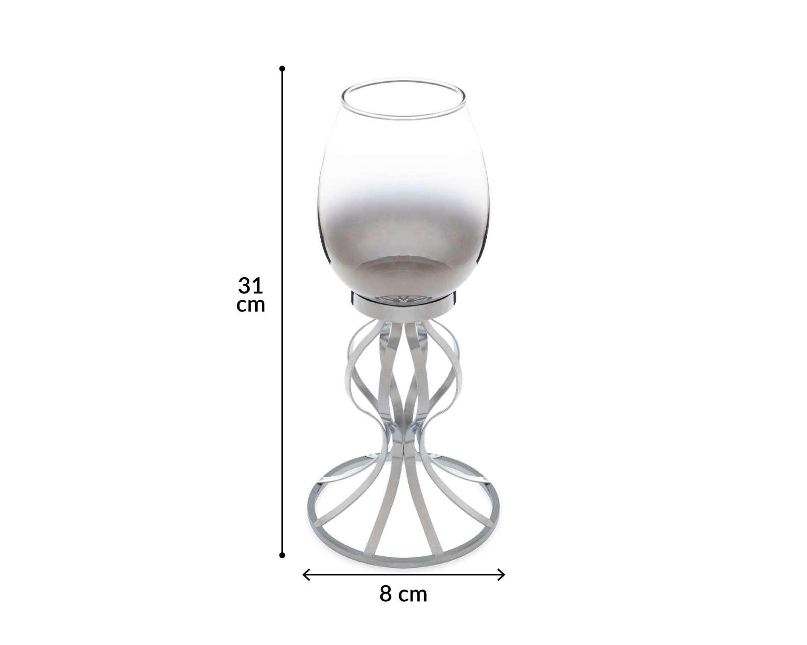 Foto 5 pulgar | Foto 4 | Candelero Shine Metálica