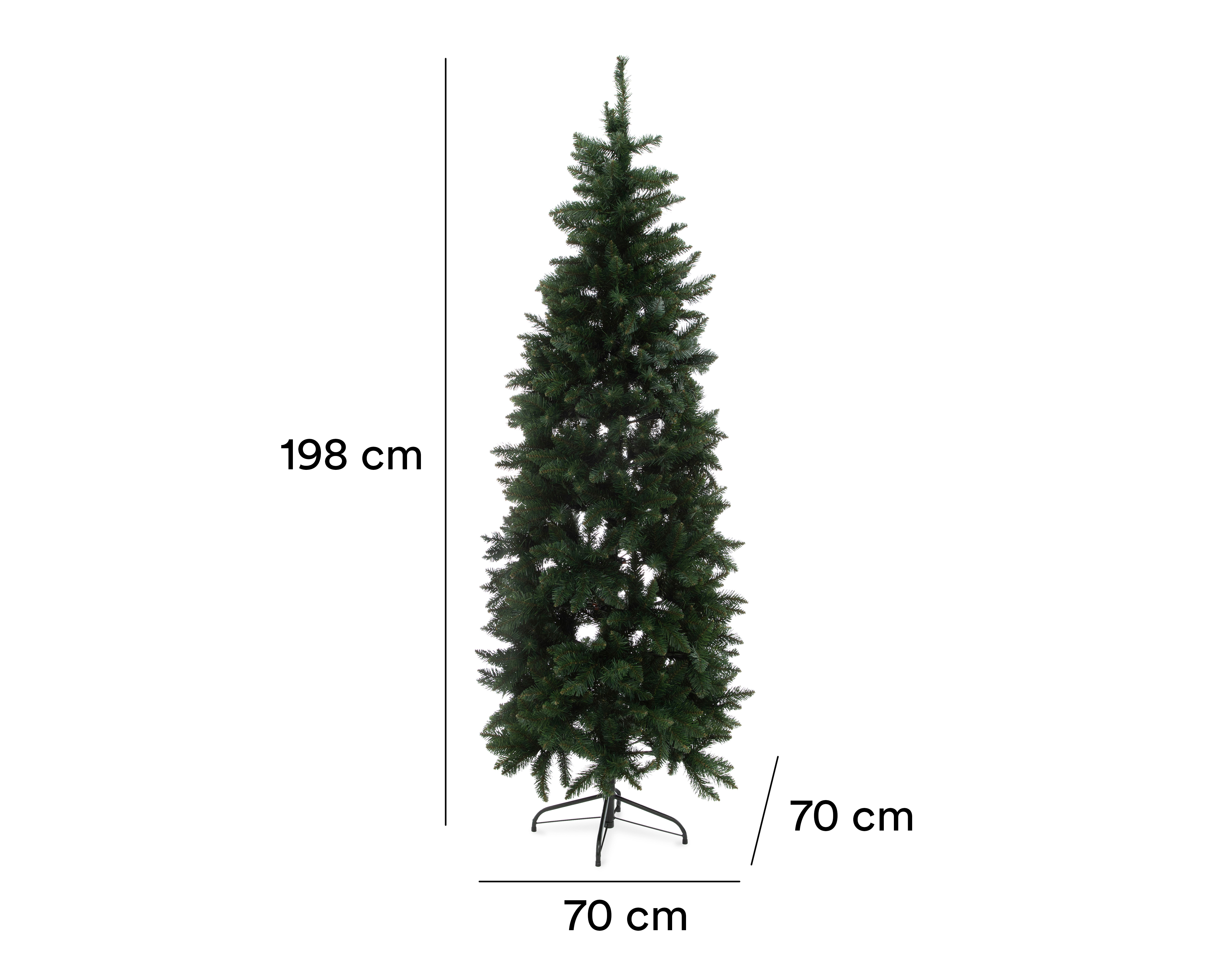 Foto 6 | Foto 6 | Árbol de Navidad Holly 198 cm